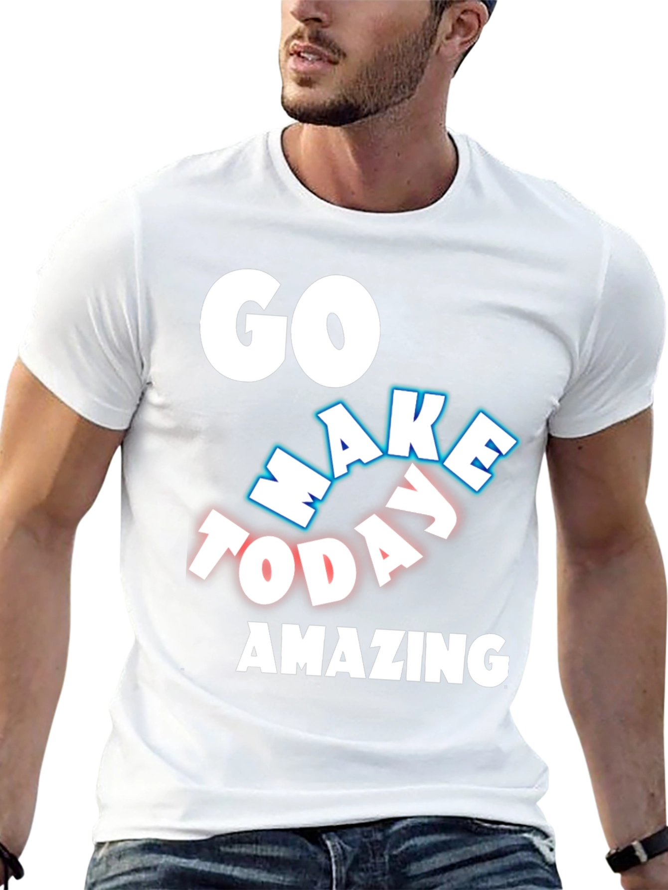 Go Make Today Amazing Black T-Shirt