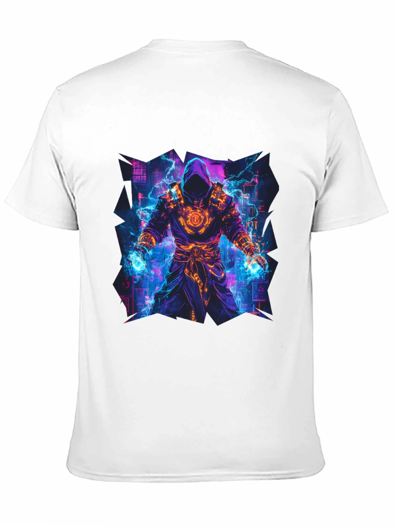 Arcane Sorcerer T-Shirt: Electric Fantasy