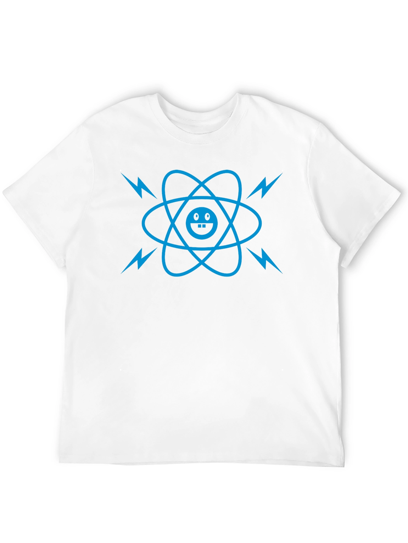 Cool Graphic Tee - Atom with Face