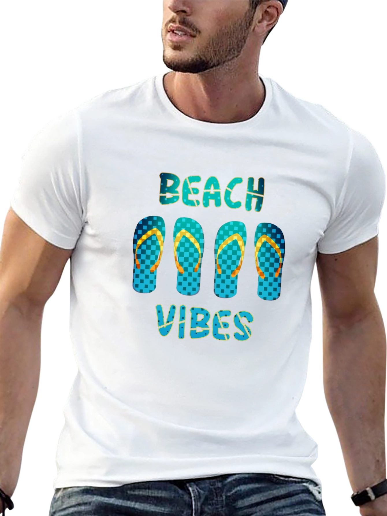 Beach Vibes Graphic Tee - Summer Ready!