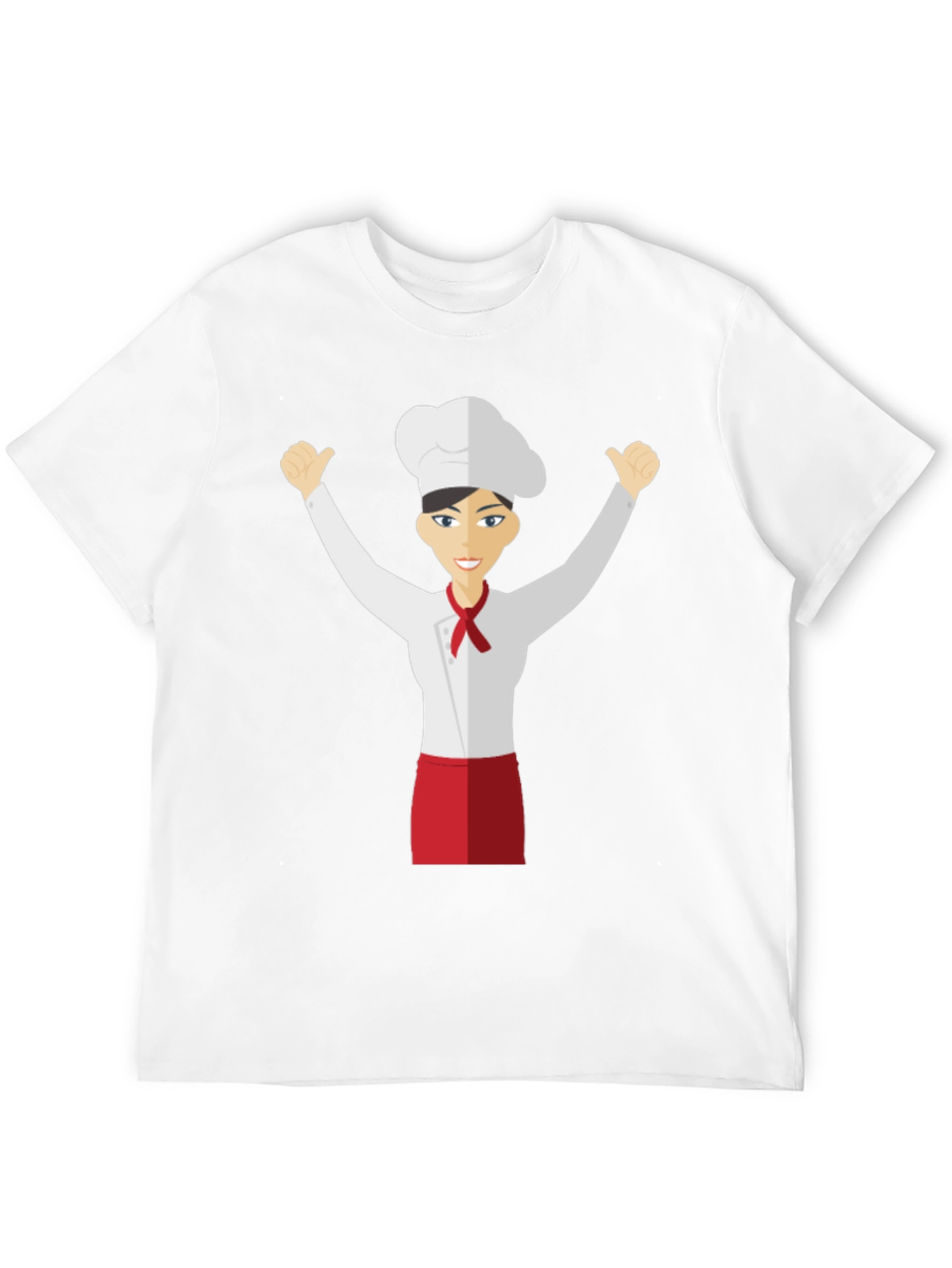 Chef Cartoon Graphic T-Shirt