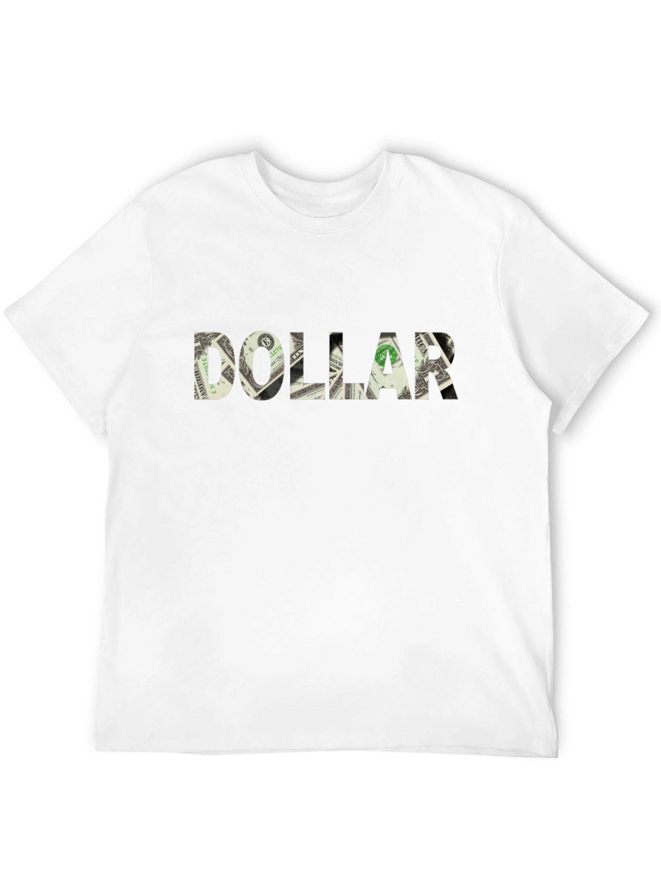 Dollar Bill Print Graphic Tee