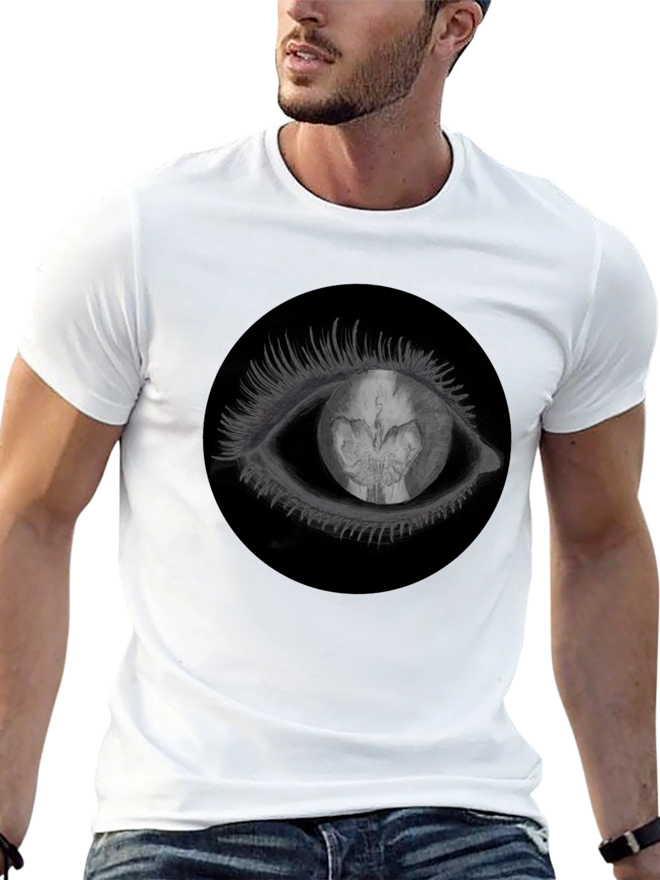 Eye See You T-Shirt - Black Graphic Tee
