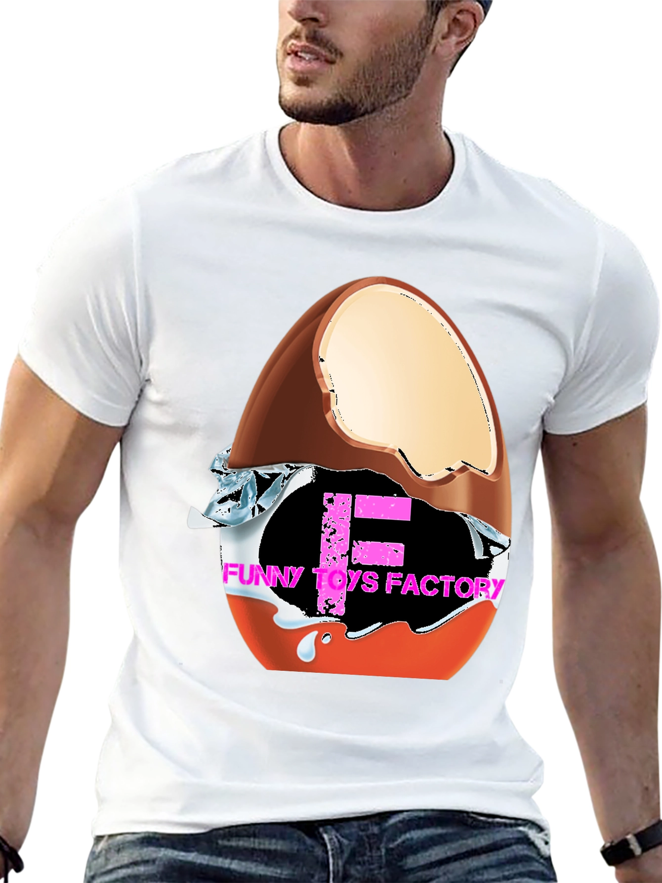 Funny Toys Factory Egg T-Shirt