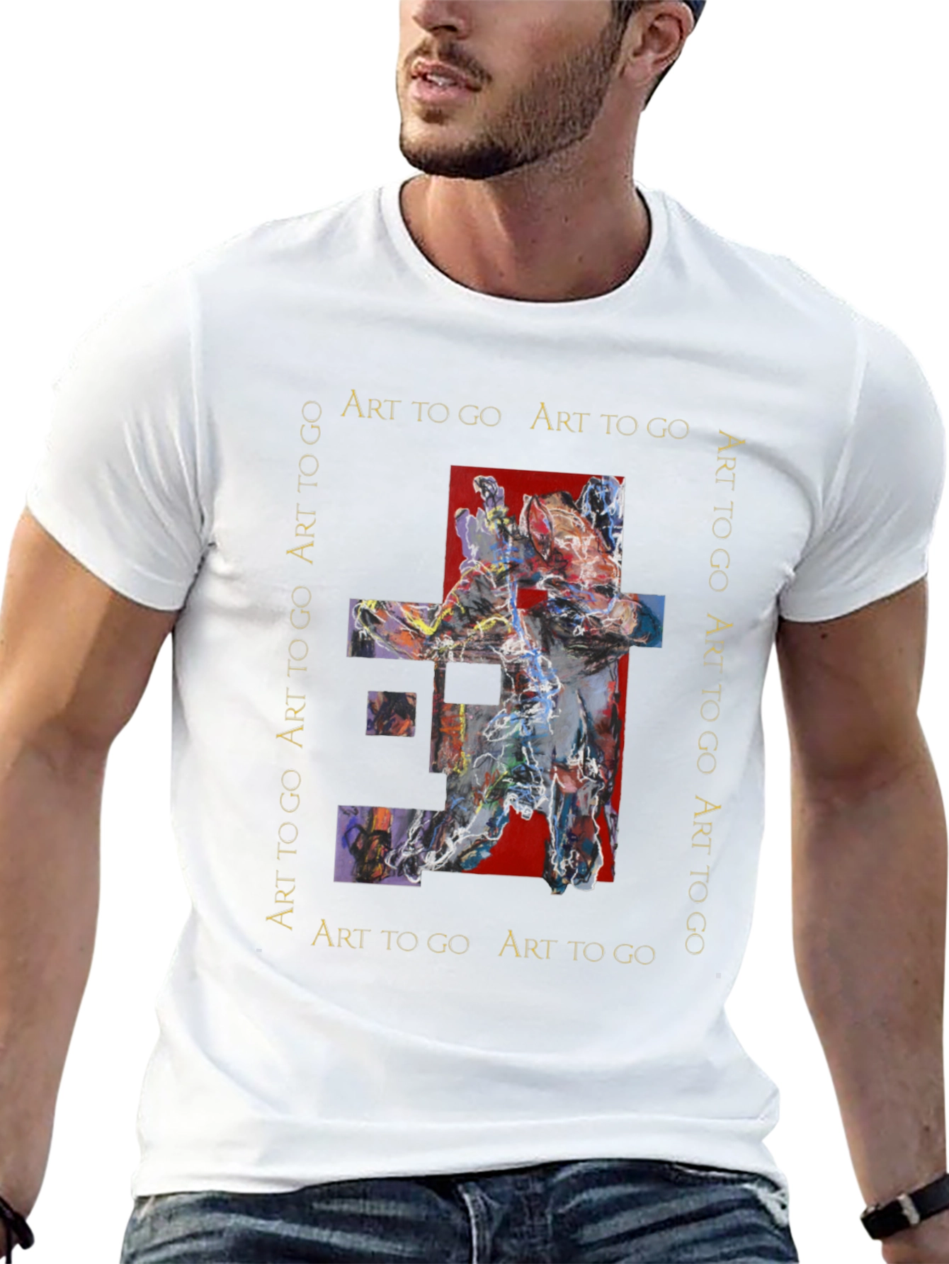 Art to Go Graphic T-Shirt