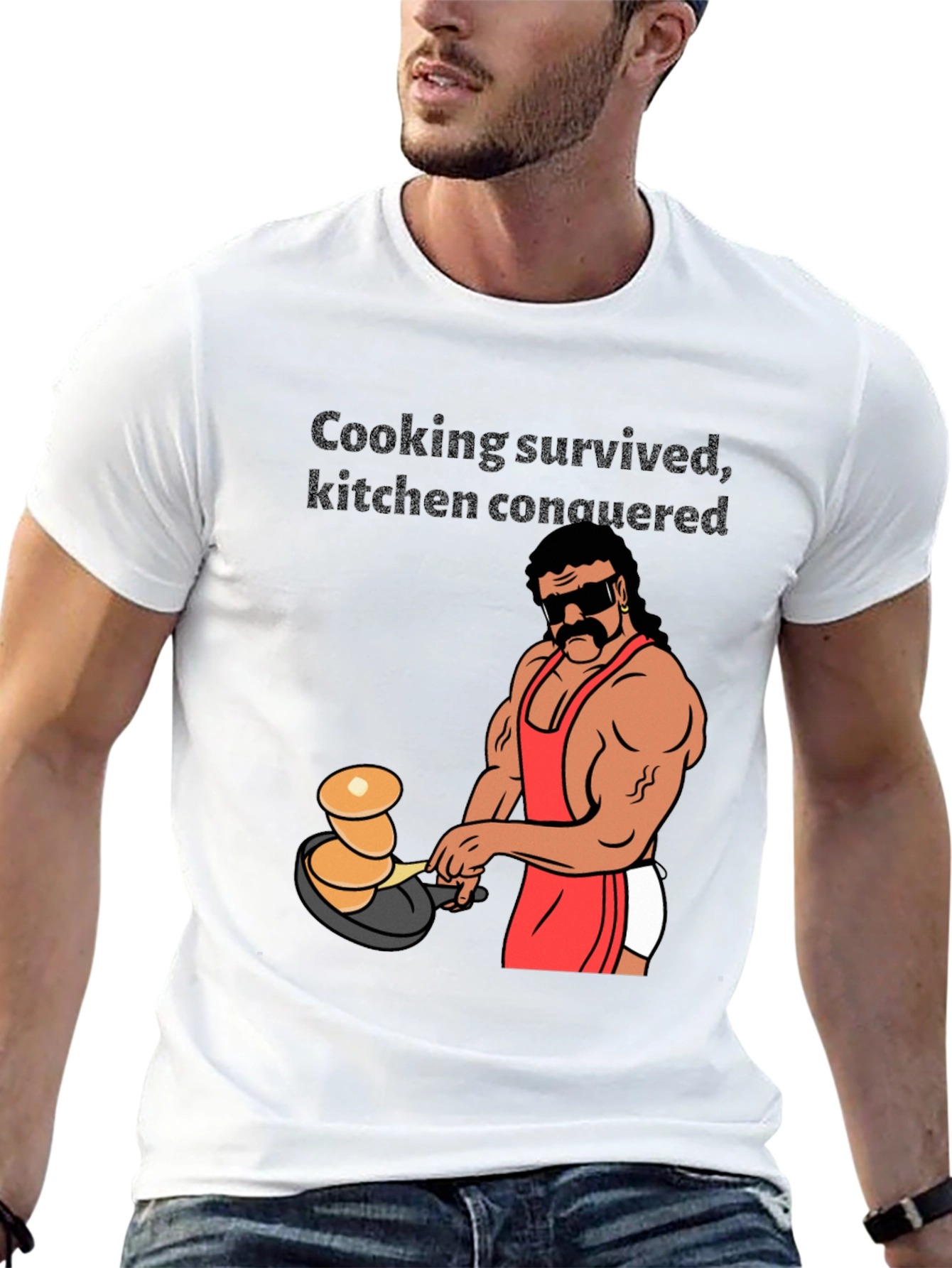 Cooking Survived Graphic T-Shirt
