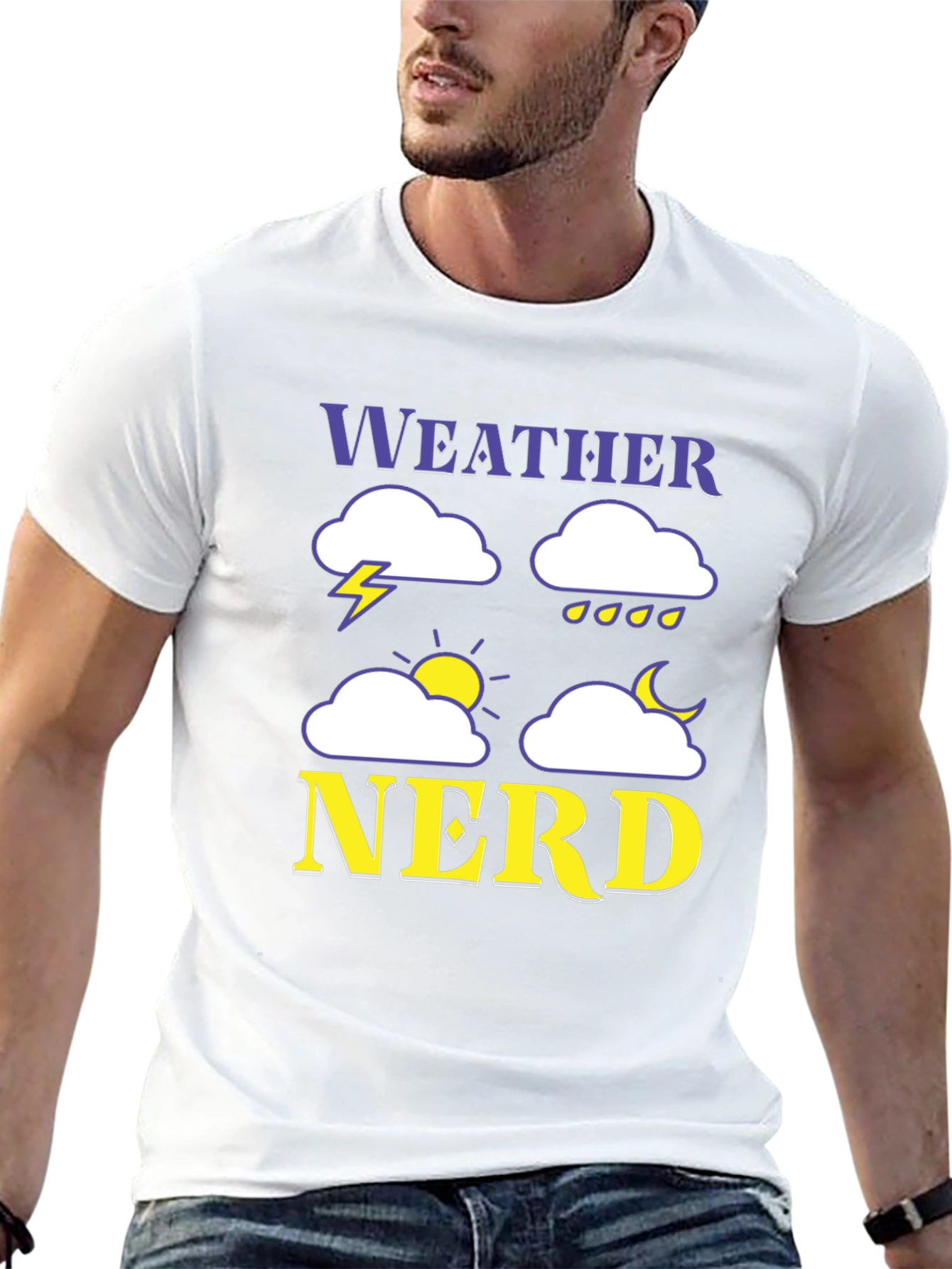 Weather Nerd Graphic T-Shirt | Trendy Tee
