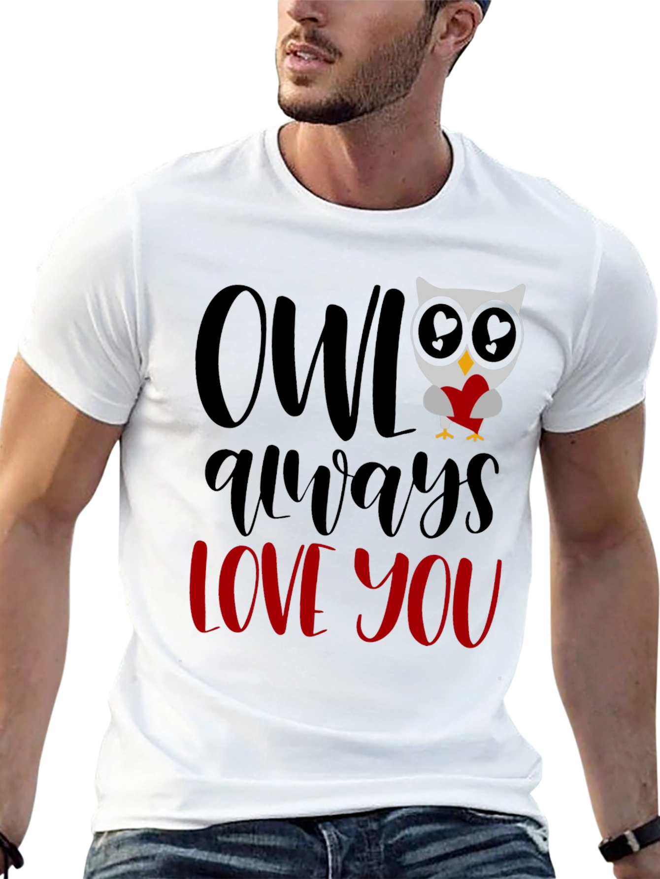 Owl Always Love You Graphic Tee - Valentines Day