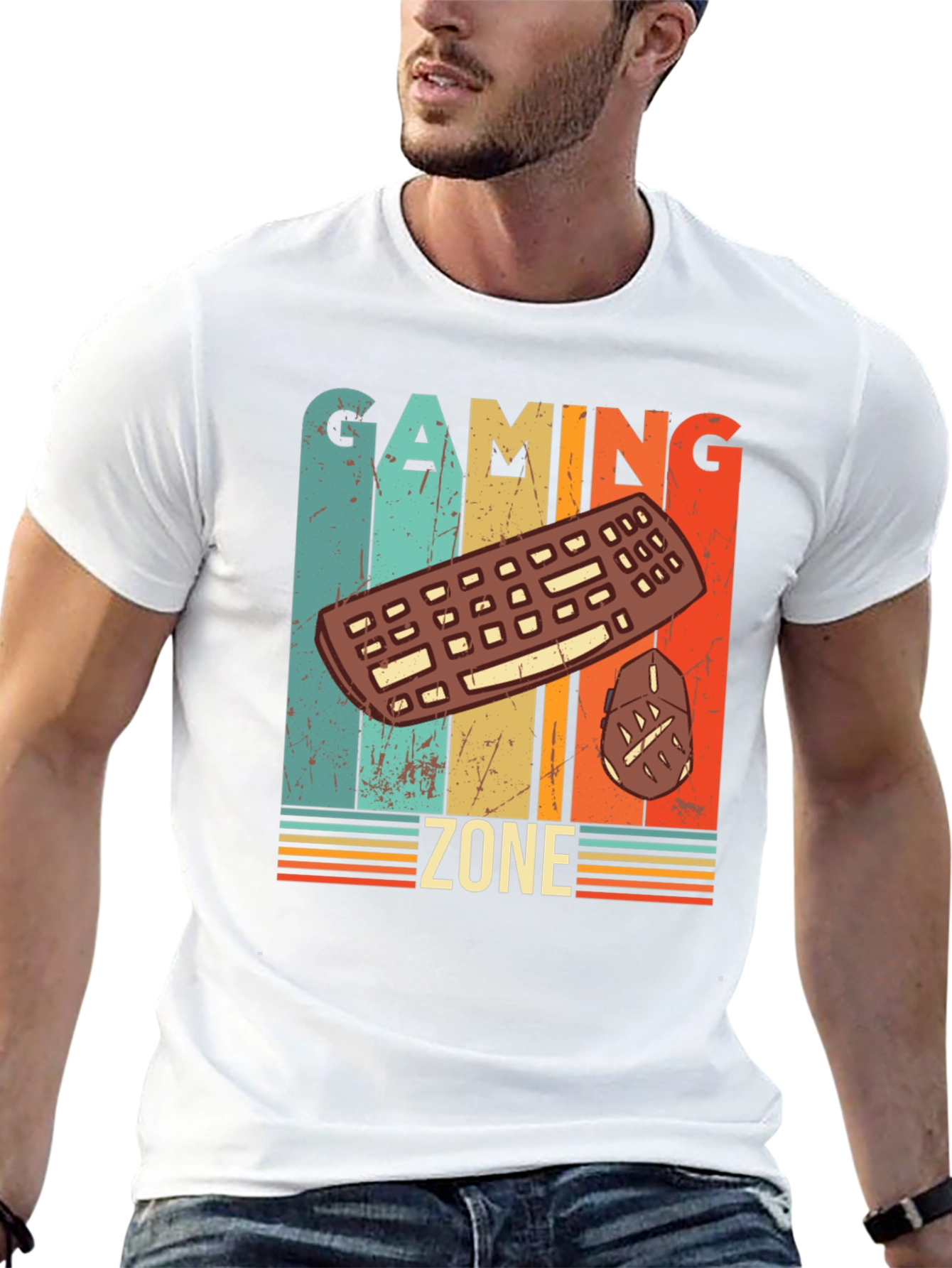Gaming Zone T-Shirt - Retro Gamer Style Tee