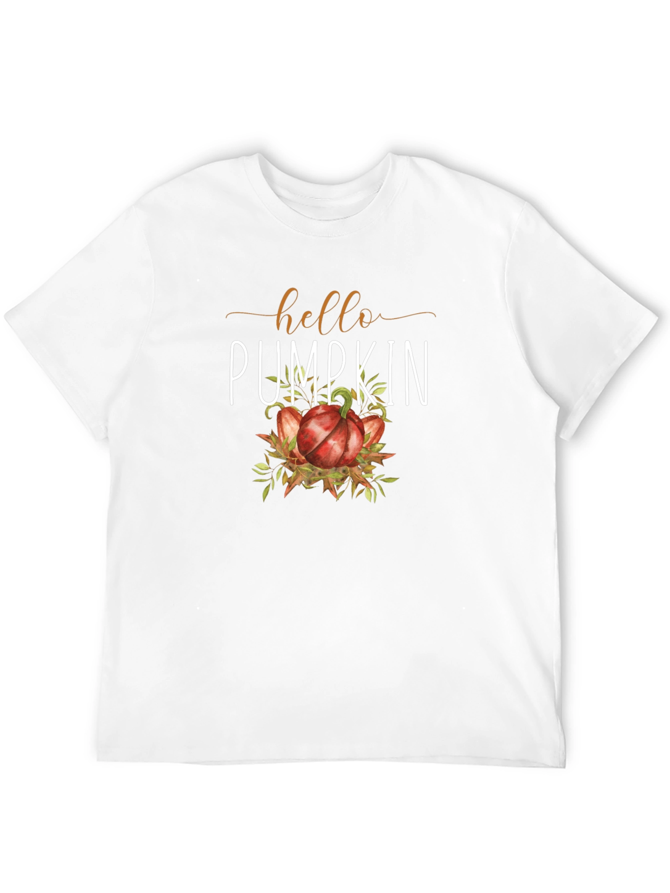 Hello Pumpkin T-Shirt - Autumn Fall