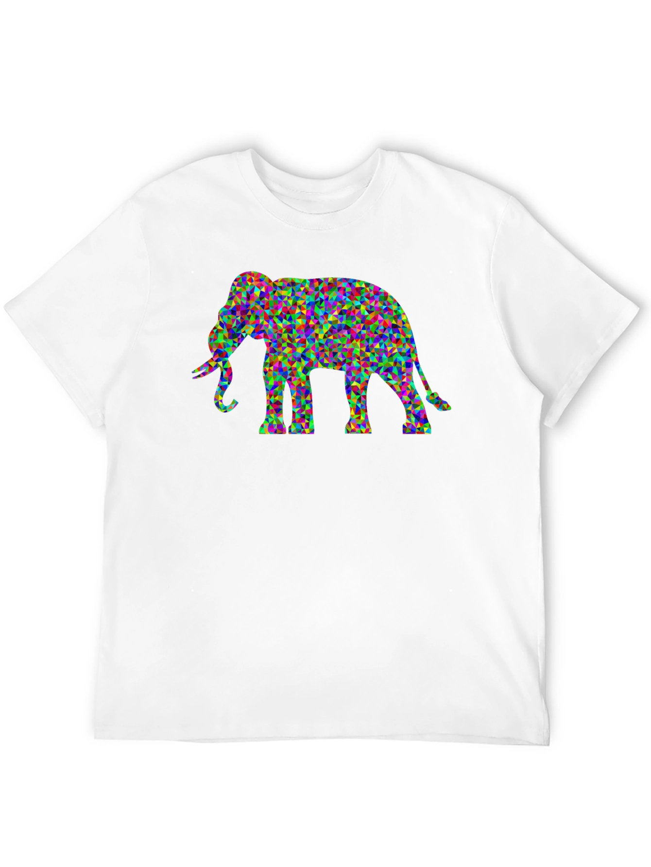 Geometric Elephant Graphic Tee
