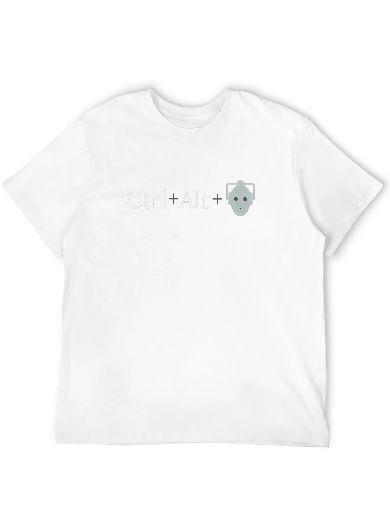 Ctrl+Alt+Cyberman Graphic T-Shirt