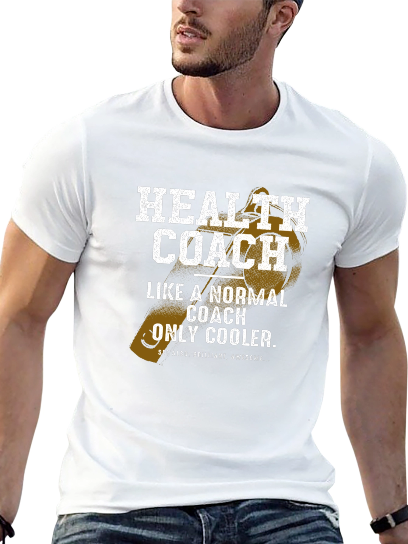 Health Coach T-Shirt - Normal Coach Only Cooler
