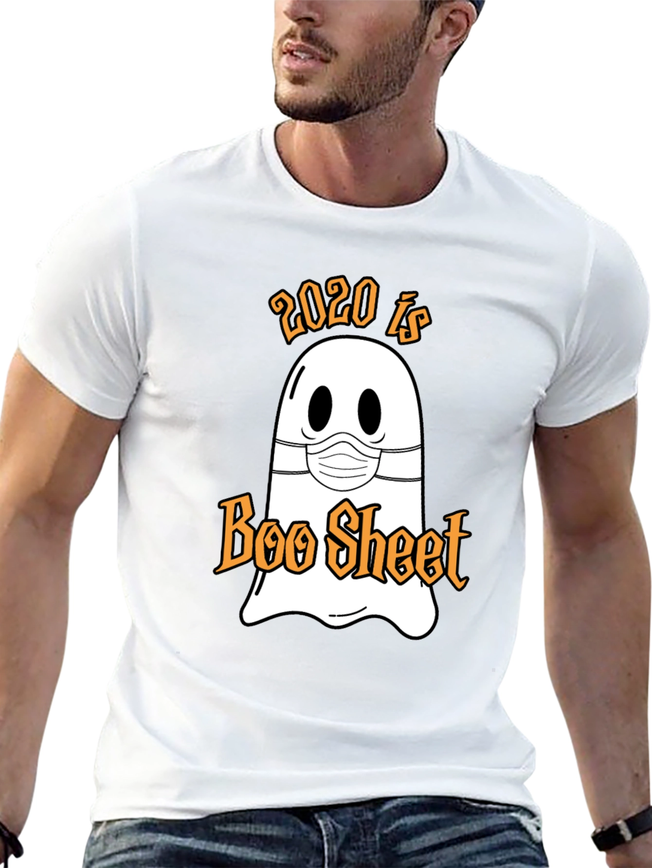 Funny 2020 Boo Sheet Halloween Ghost T-Shirt