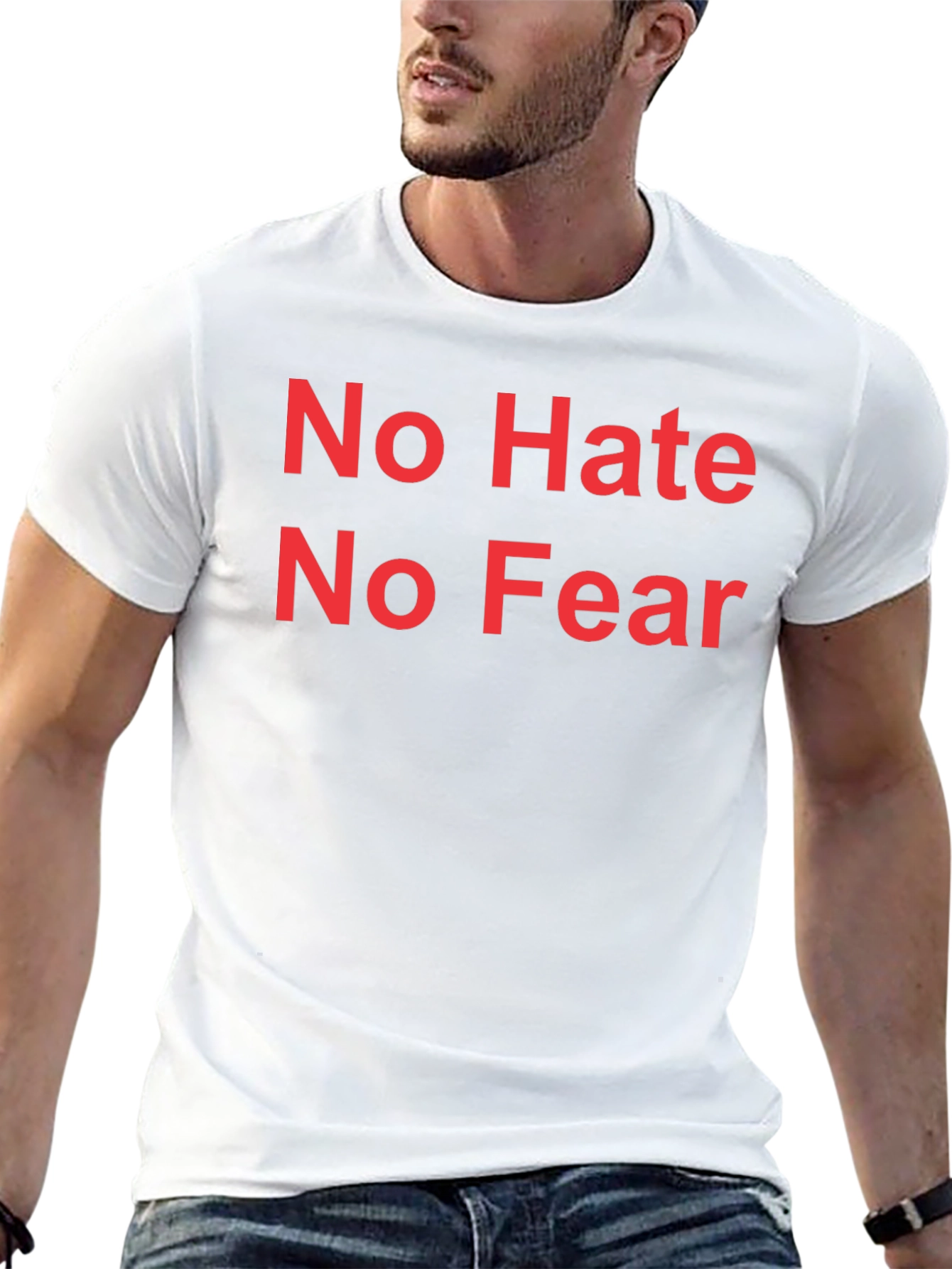 No Hate No Fear Graphic Tee