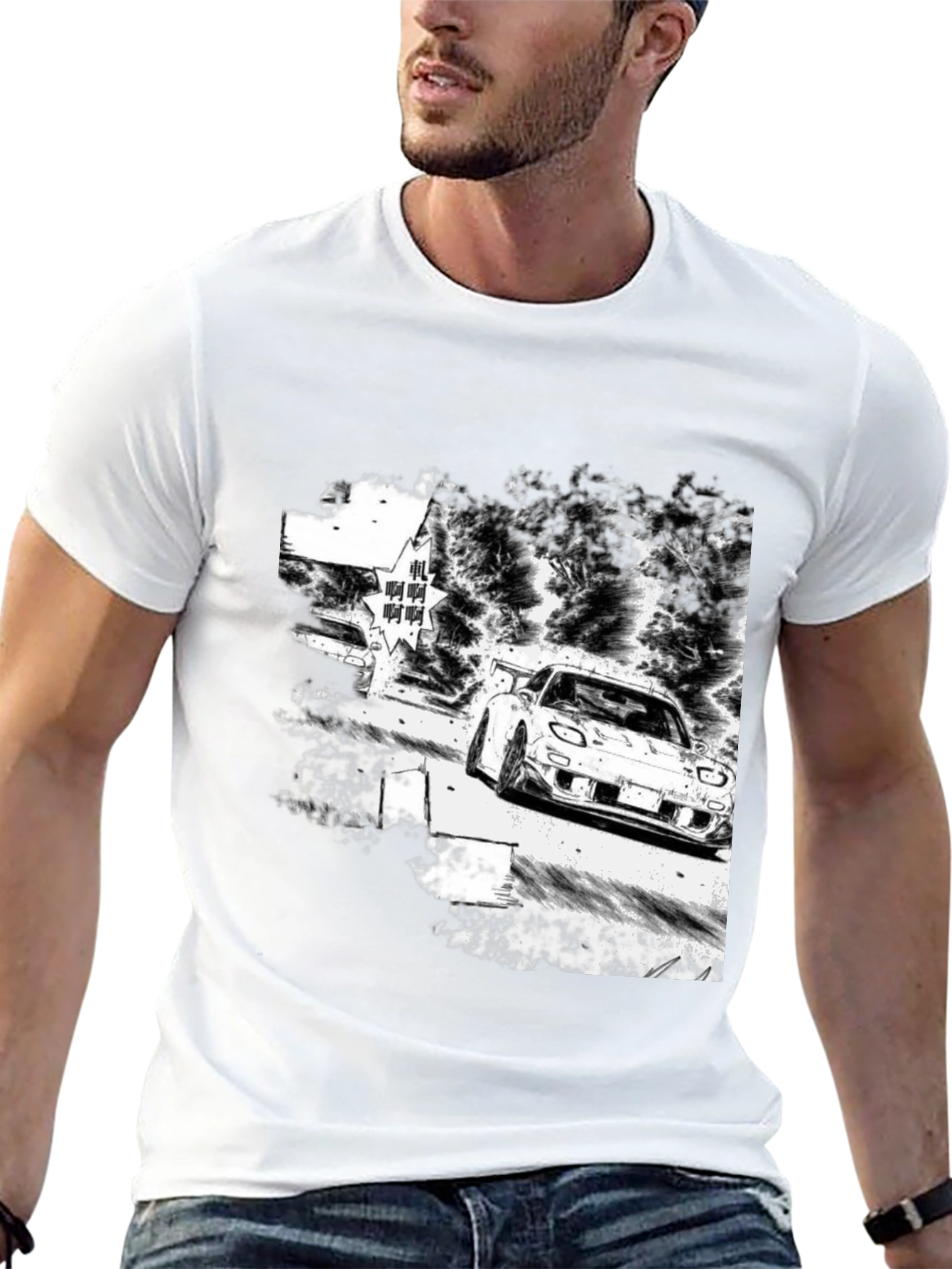 Initial D RX-7 T-Shirt