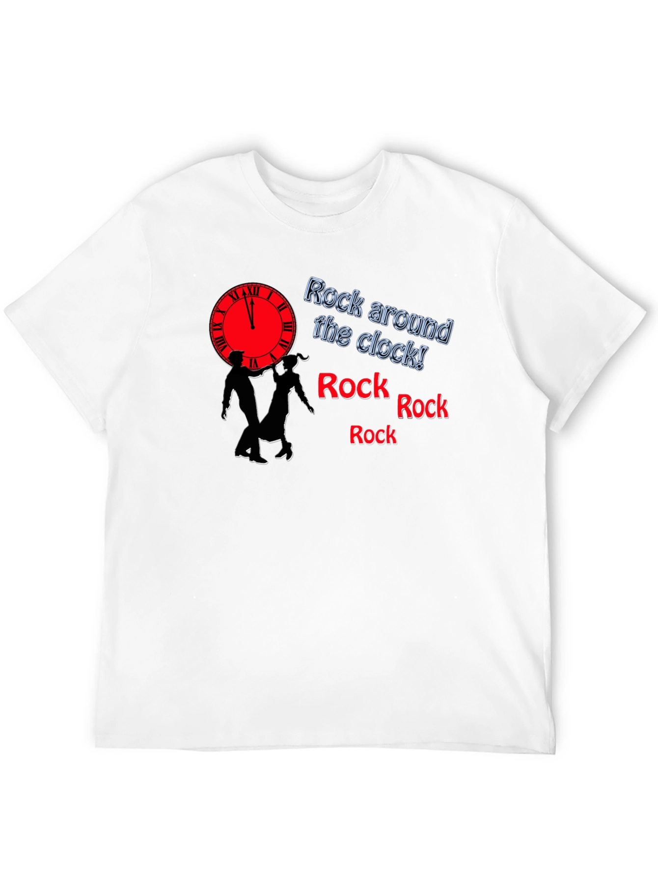 Rock Around the Clock Graphic Tee
