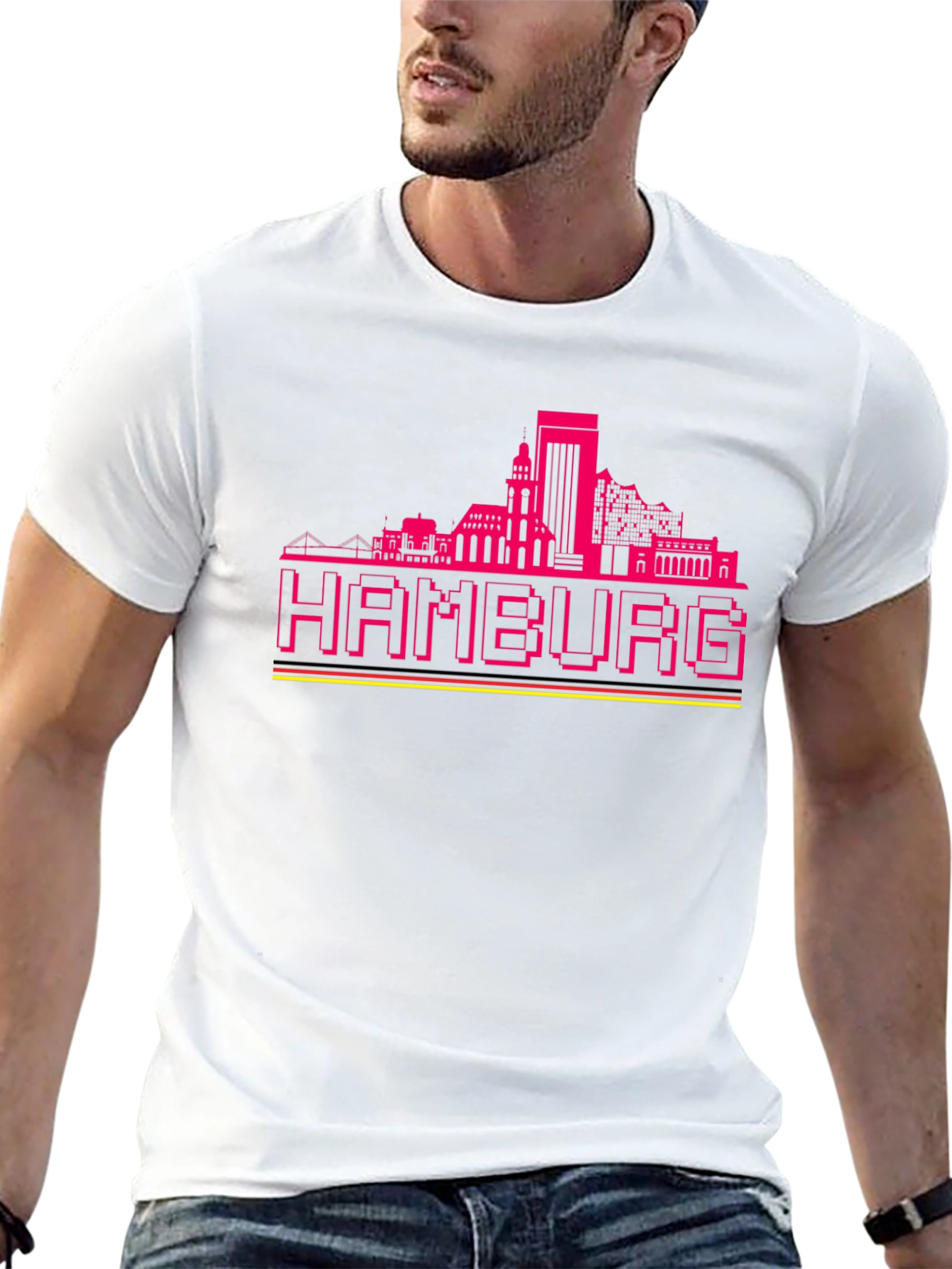 Hamburg Skyline T-Shirt