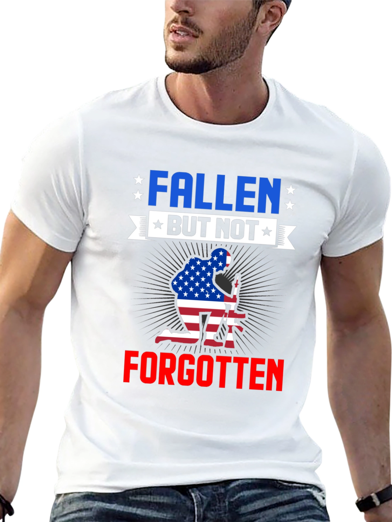 Fallen But Not Forgotten Patriotic T-Shirt