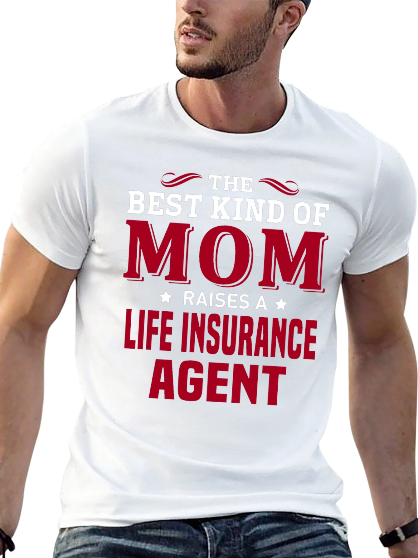 Best Kind of Mom Life Insurance Agent T-Shirt