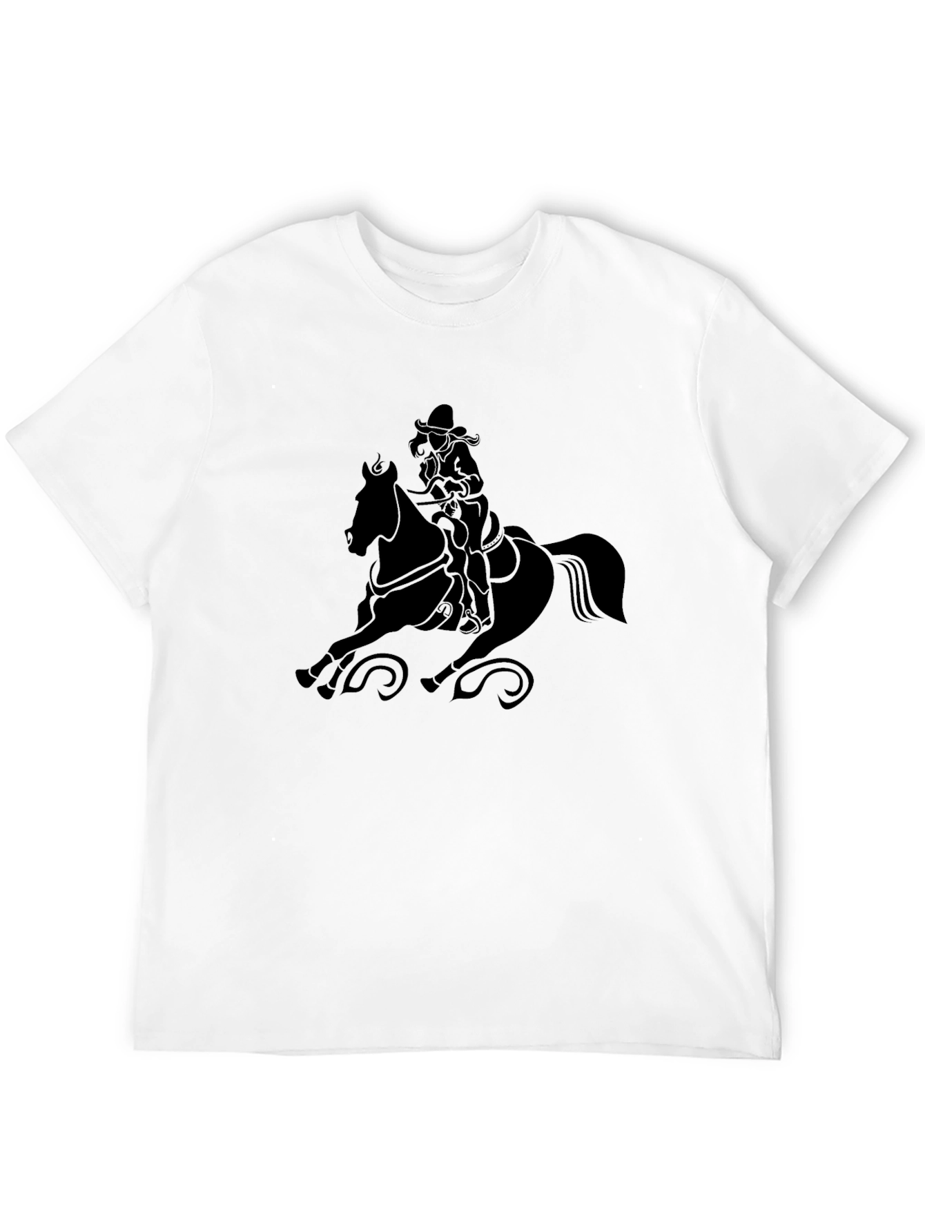 Cowboy Horse Riding Graphic Tee