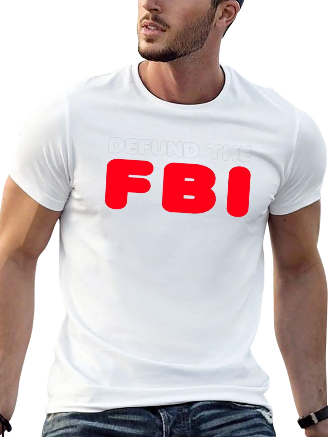 Defund the FBI Graphic Tee - Political Statement T-Shirt