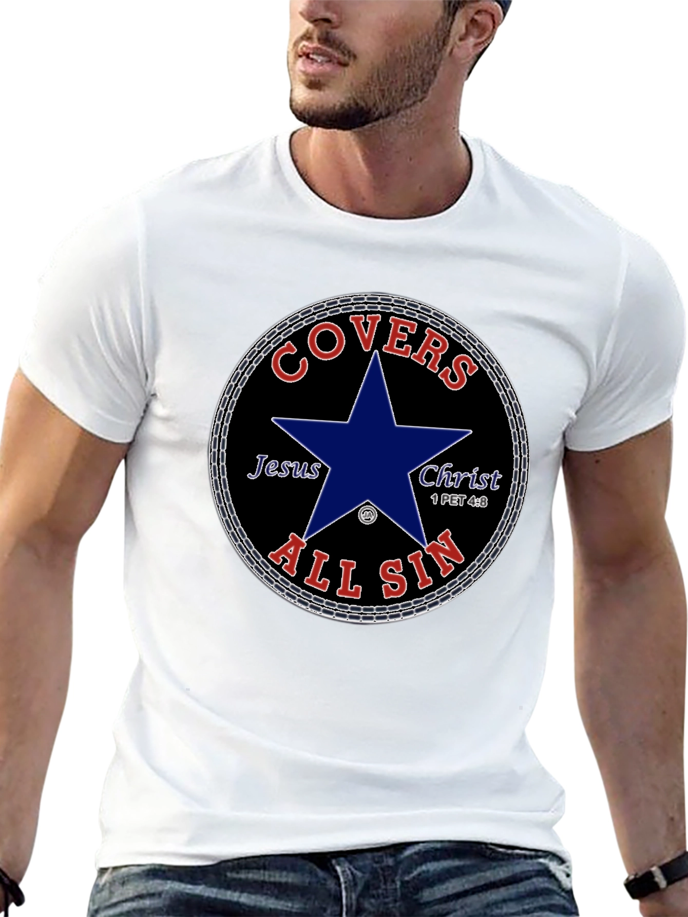 Jesus Covers All Sin T-Shirt
