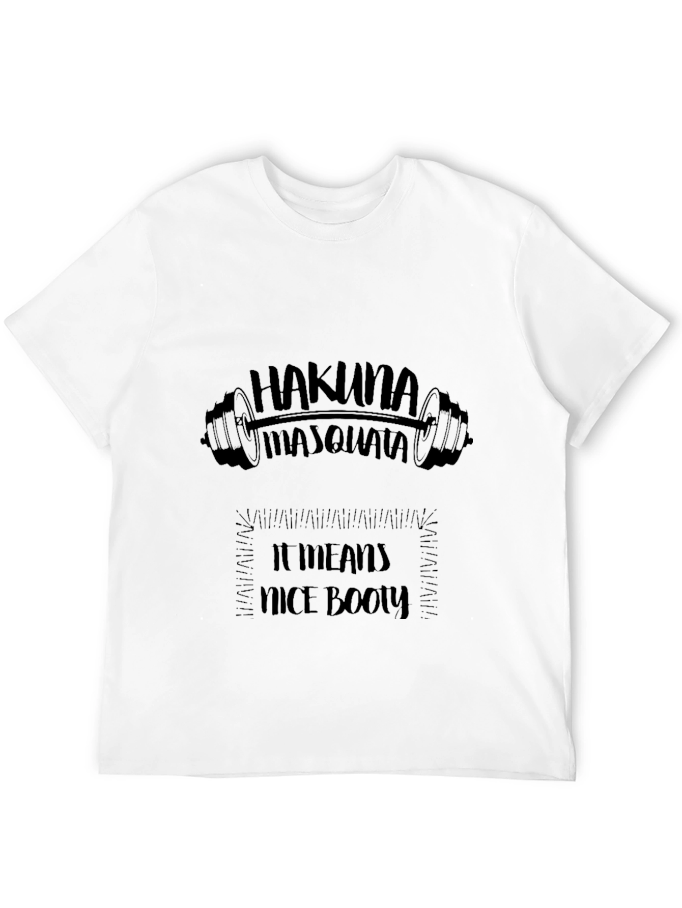 Hakuna Masquata Black T-Shirt