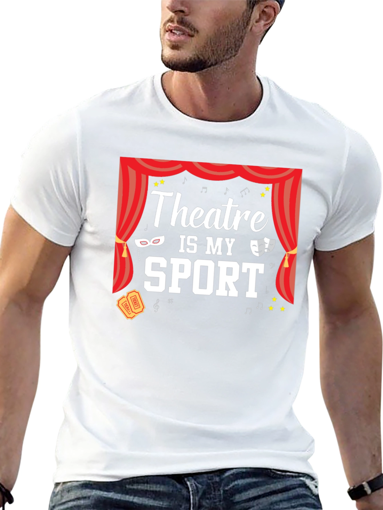 Theatre is My Sport Graphic Tee