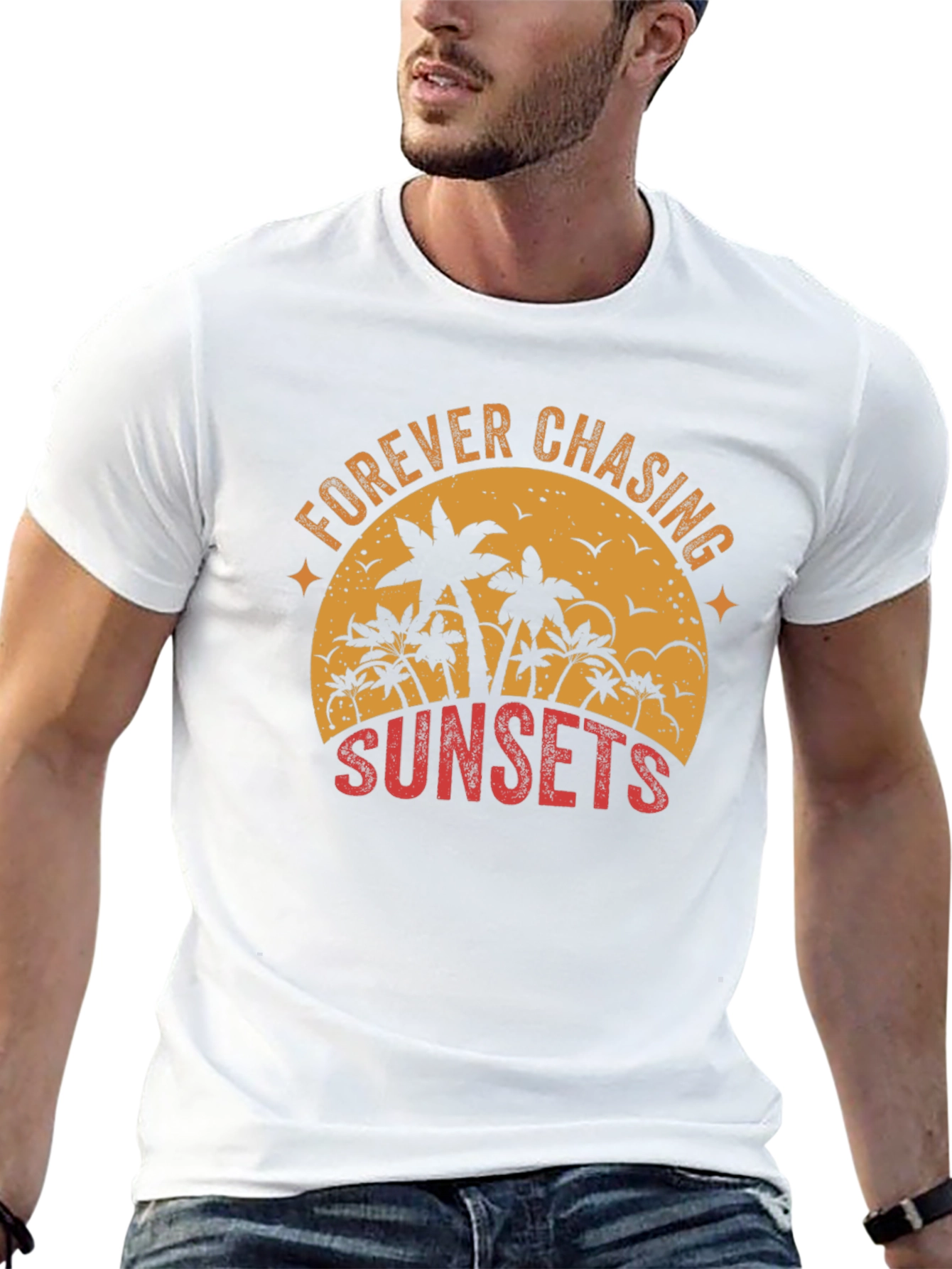 Forever Chasing Sunsets Graphic Tee
