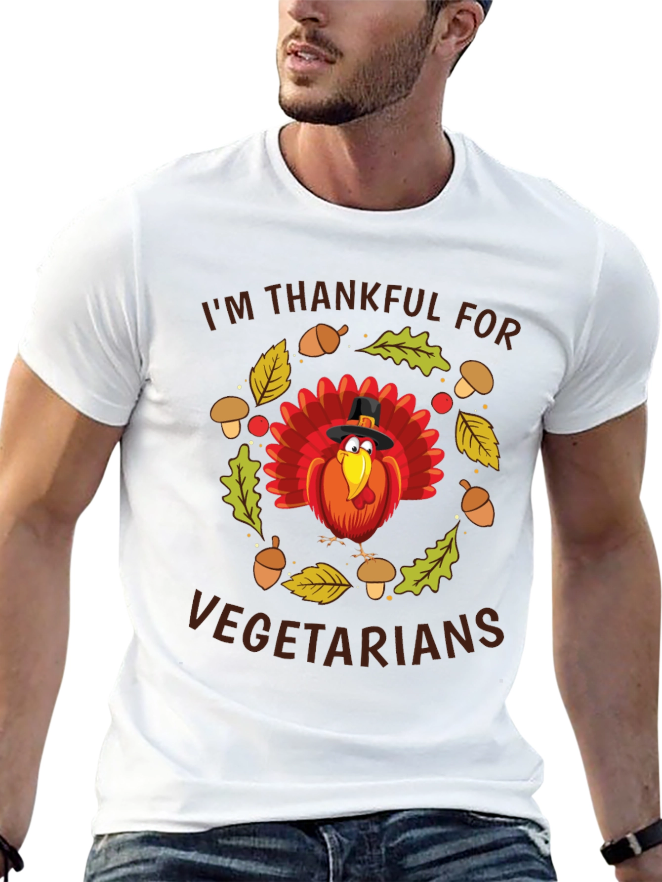 Im Thankful For Vegetarians T-Shirt