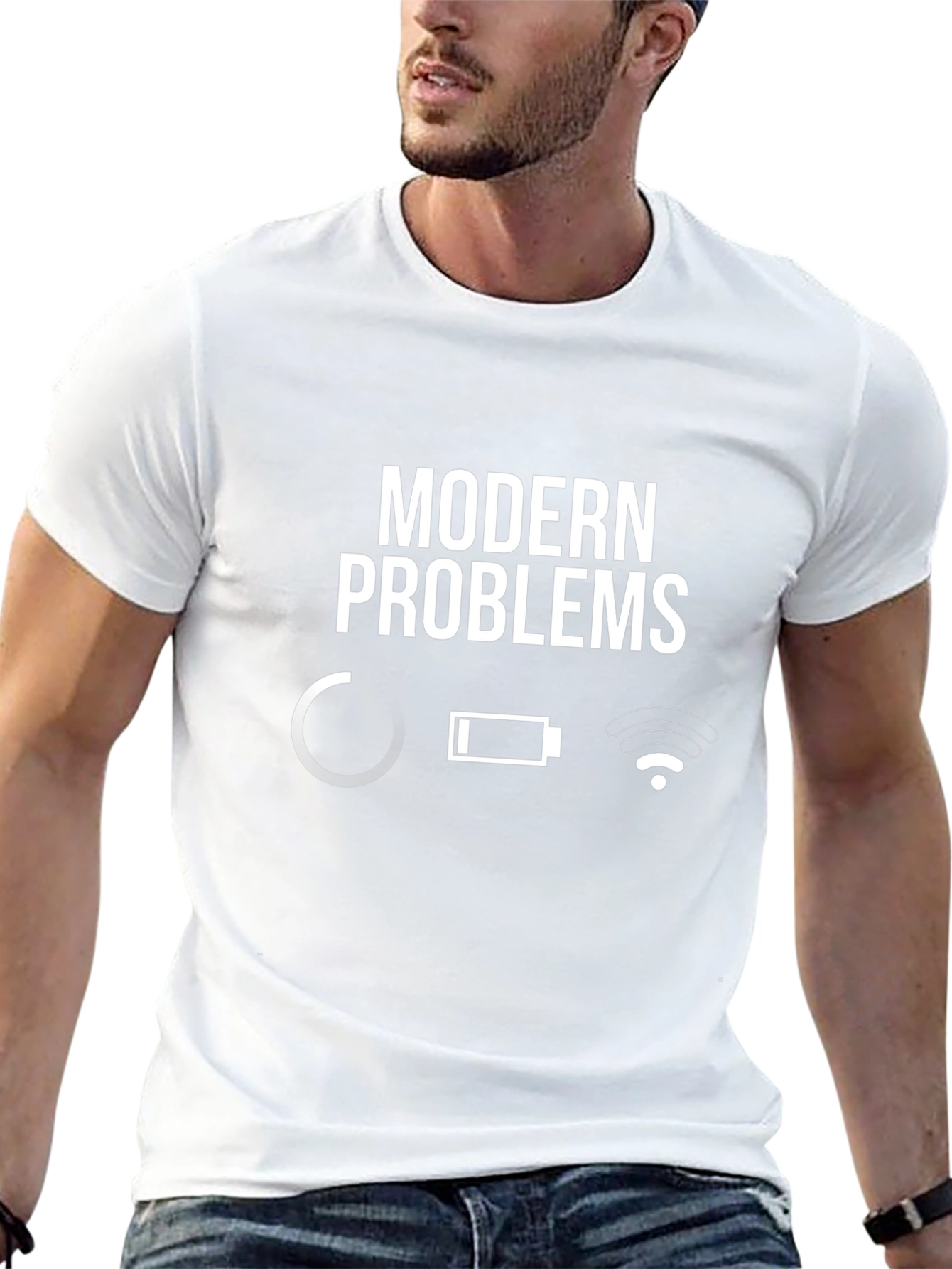 Modern Problems T-Shirt - Black