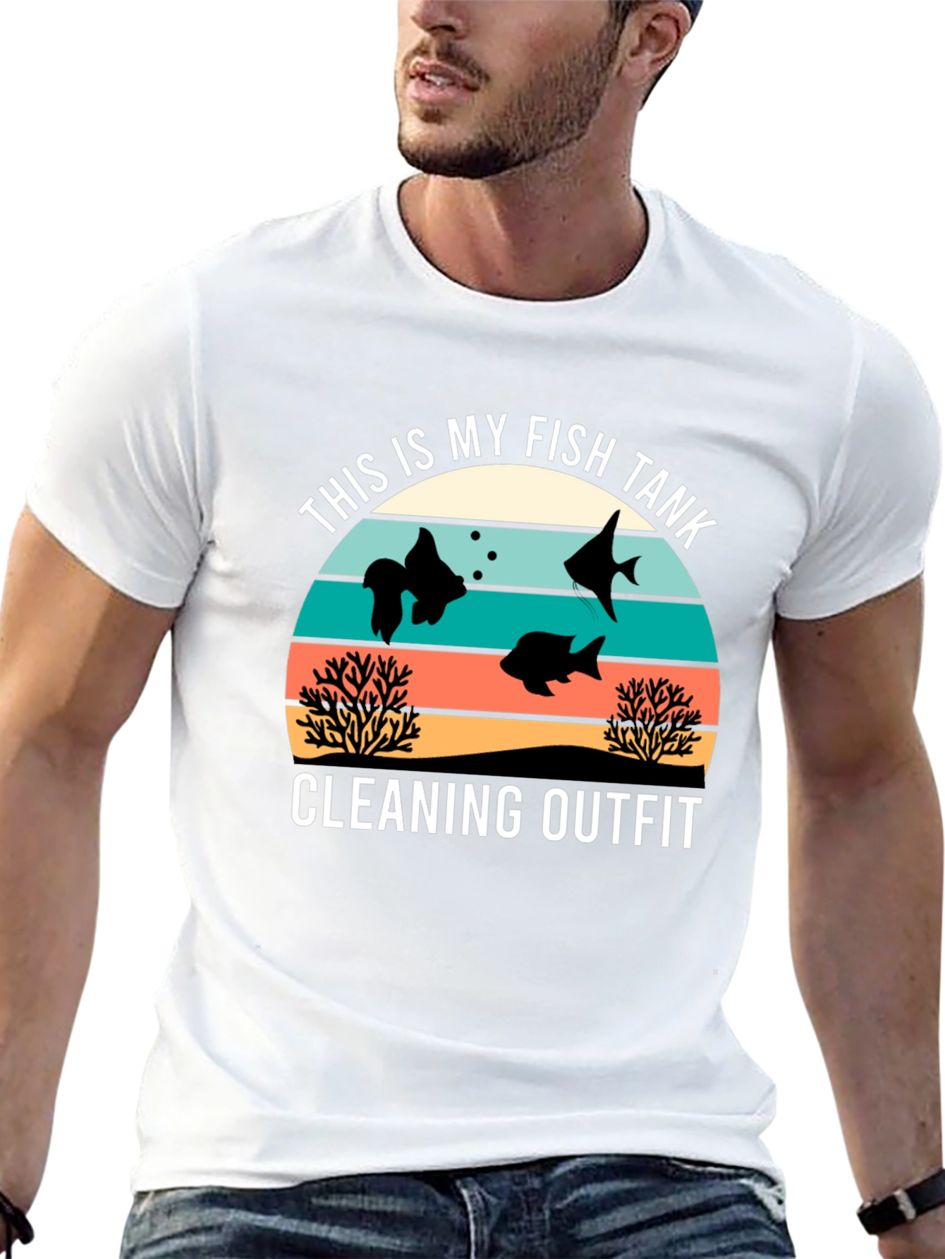 Fish Tank Cleaning Outfit T-Shirt
