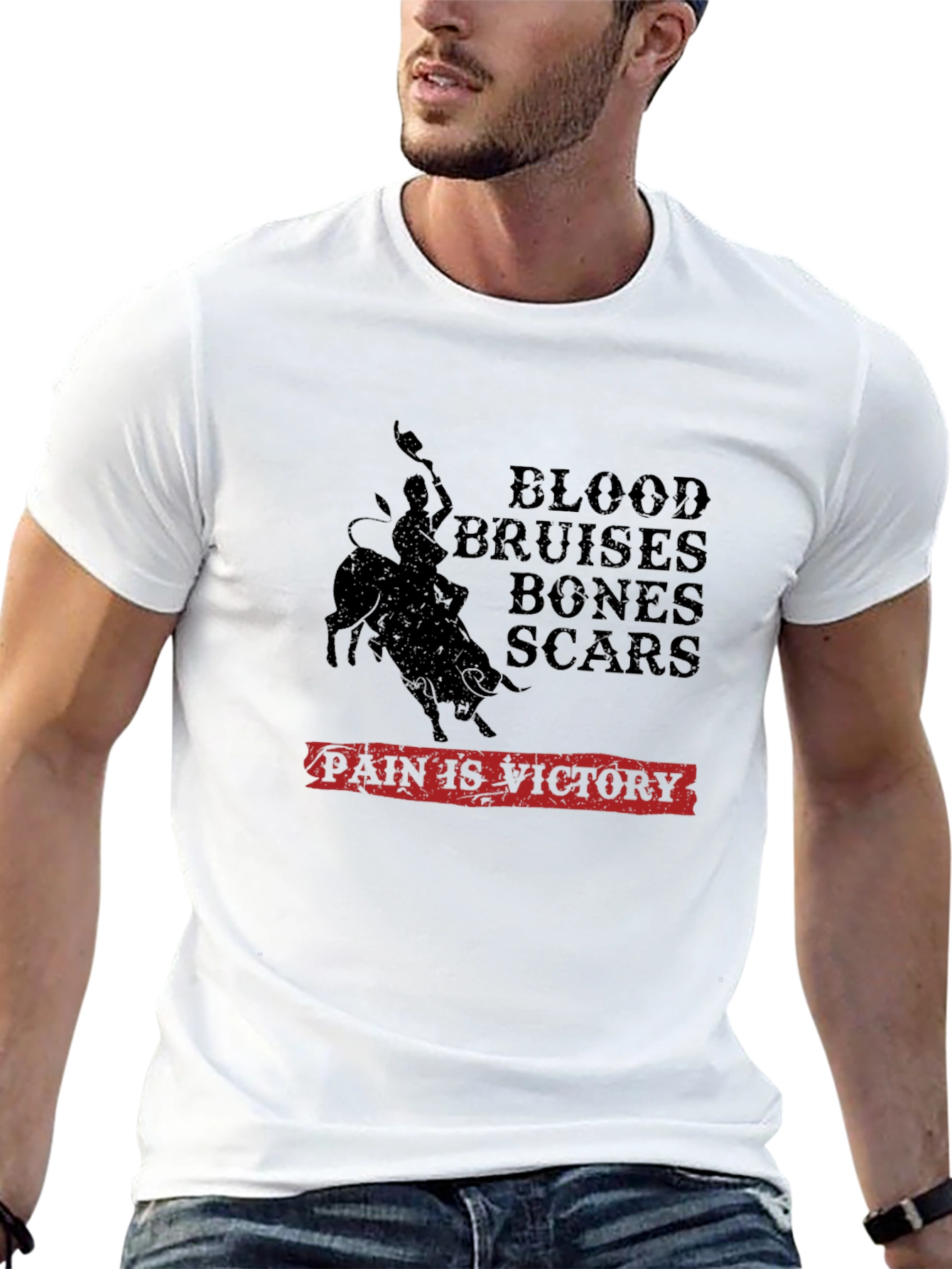 Blood Bruises Bones Scars T-Shirt