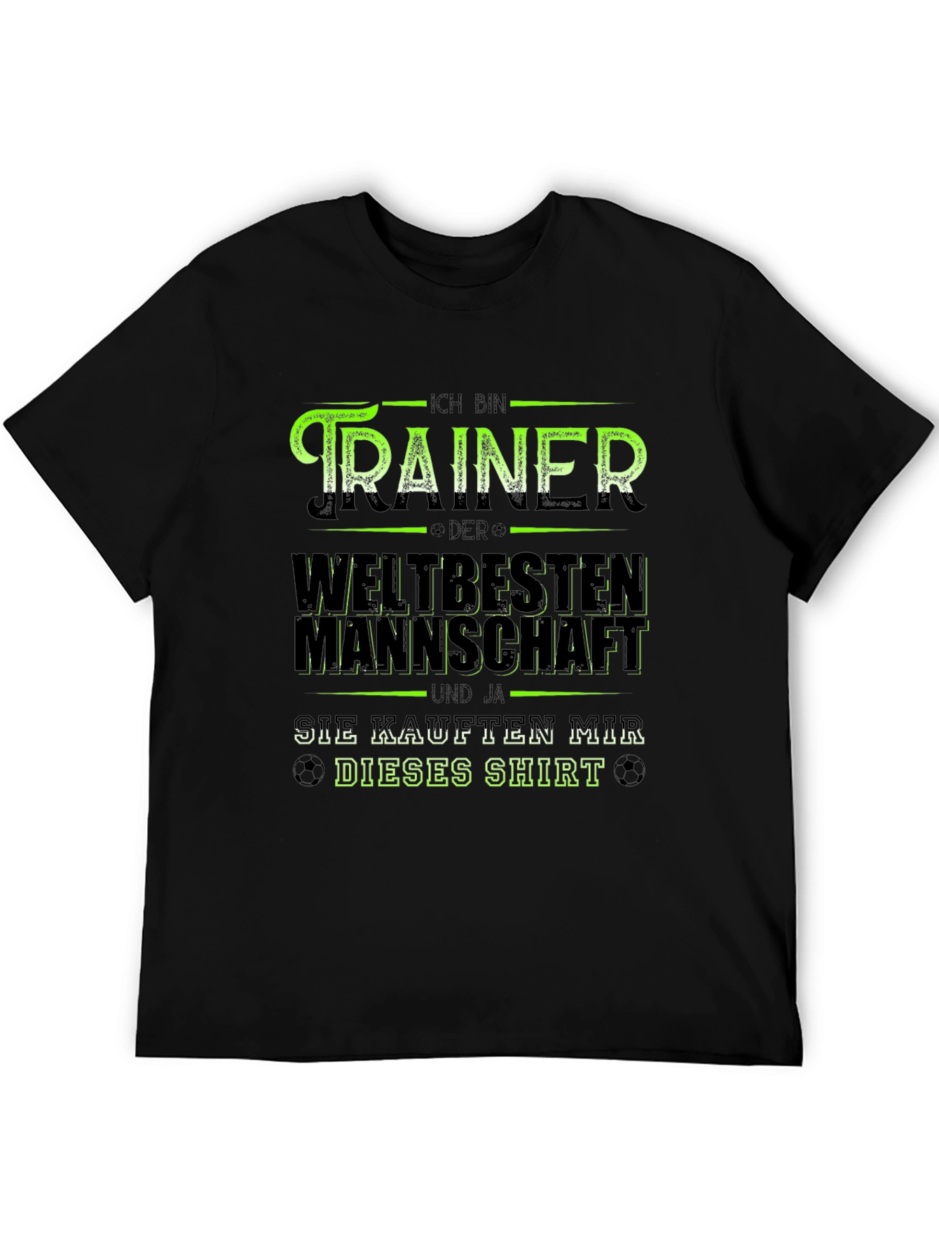 Soccer Coach T-Shirt - Weltbesten Mannschaft Graphic Tee
