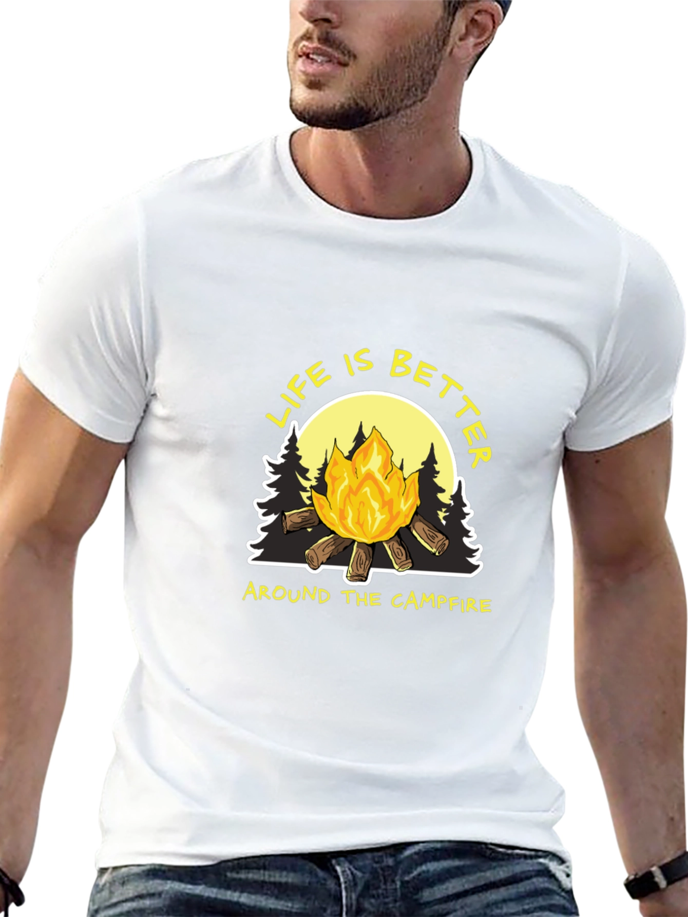 Life is Better Around the Campfire Graphic Tee