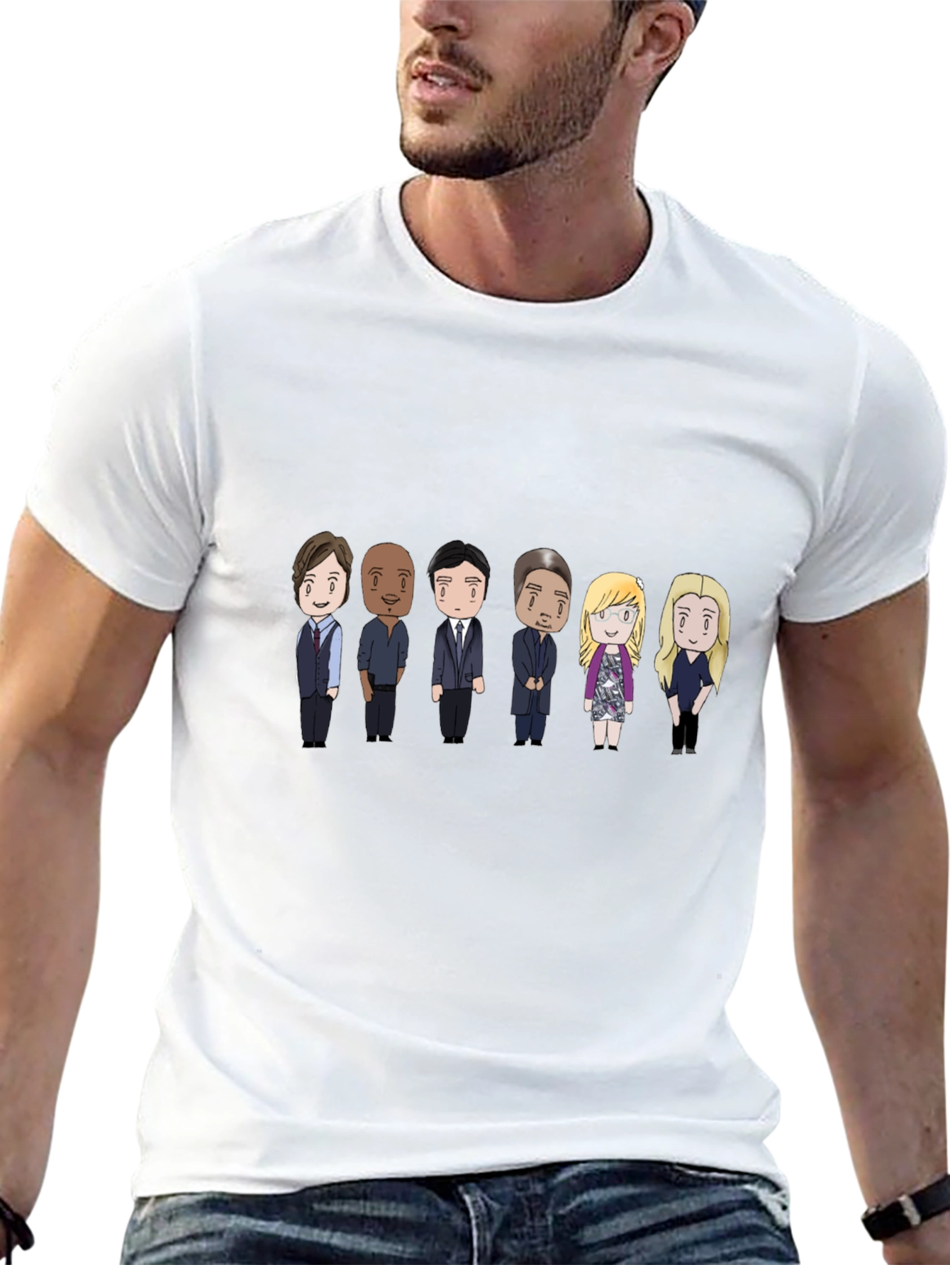 Criminal Minds Cartoon T-Shirt