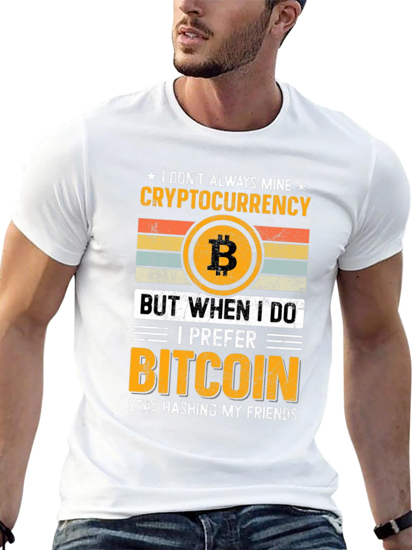 Bitcoin Cryptocurrency T-Shirt