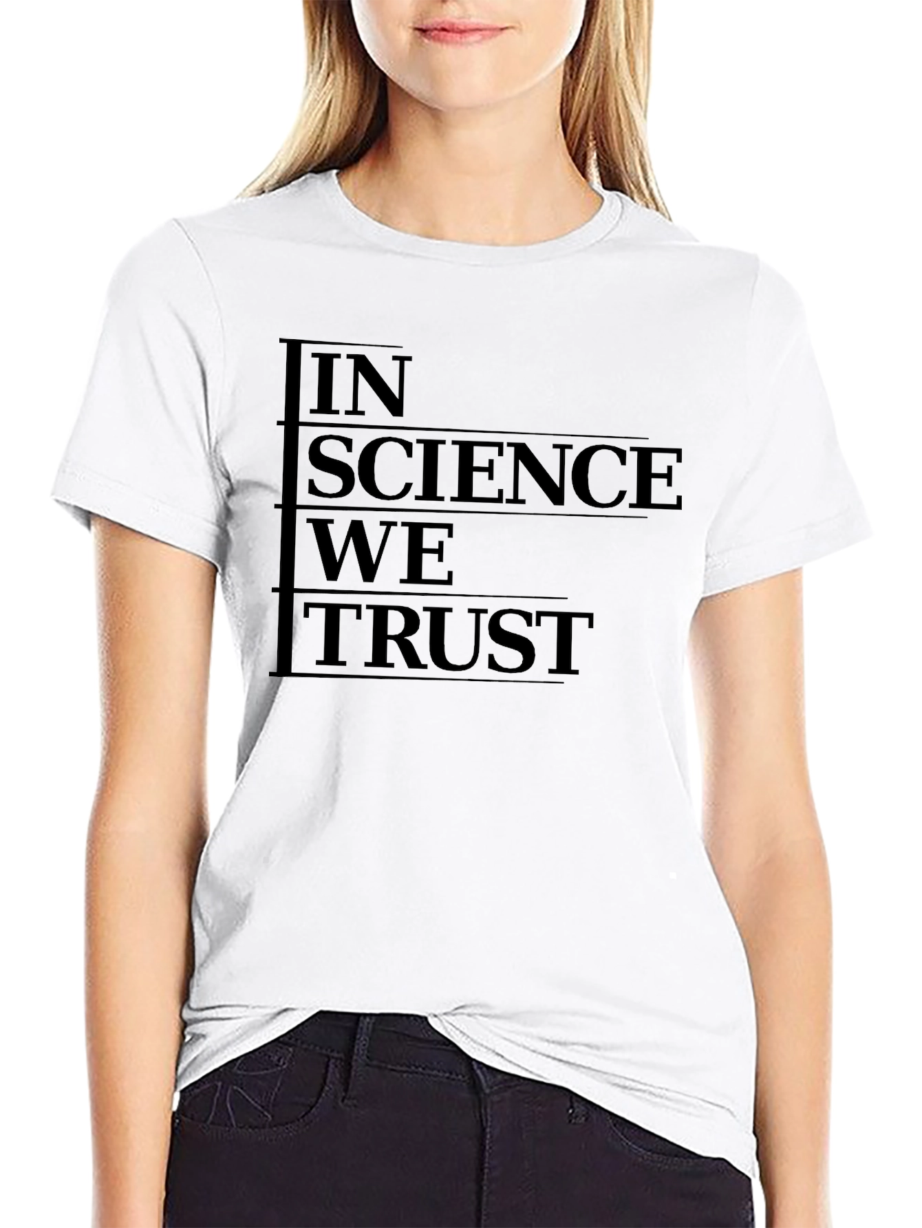 In Science We Trust Graphic T-Shirt