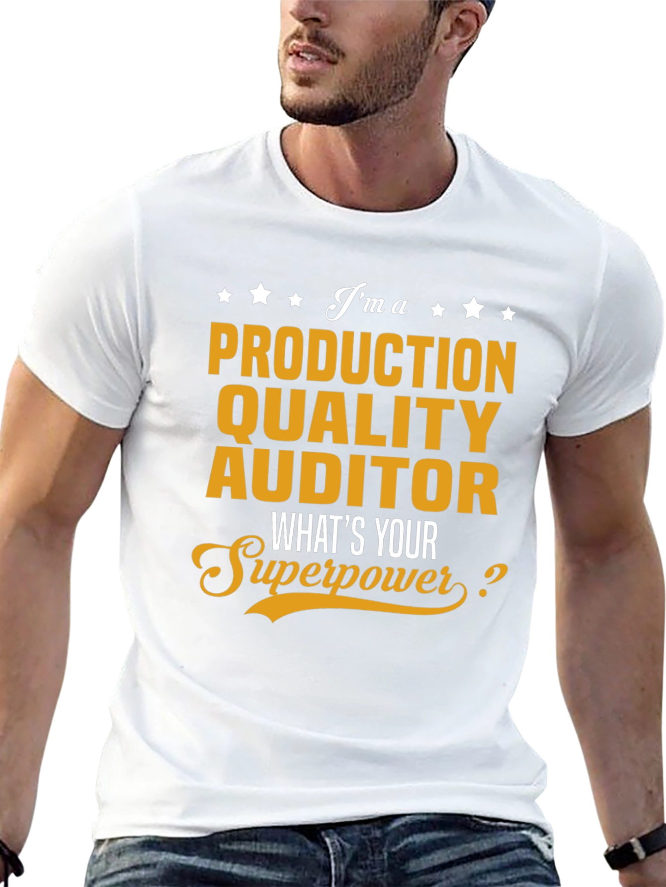 Production Quality Auditor T-Shirt - Superpower Tee