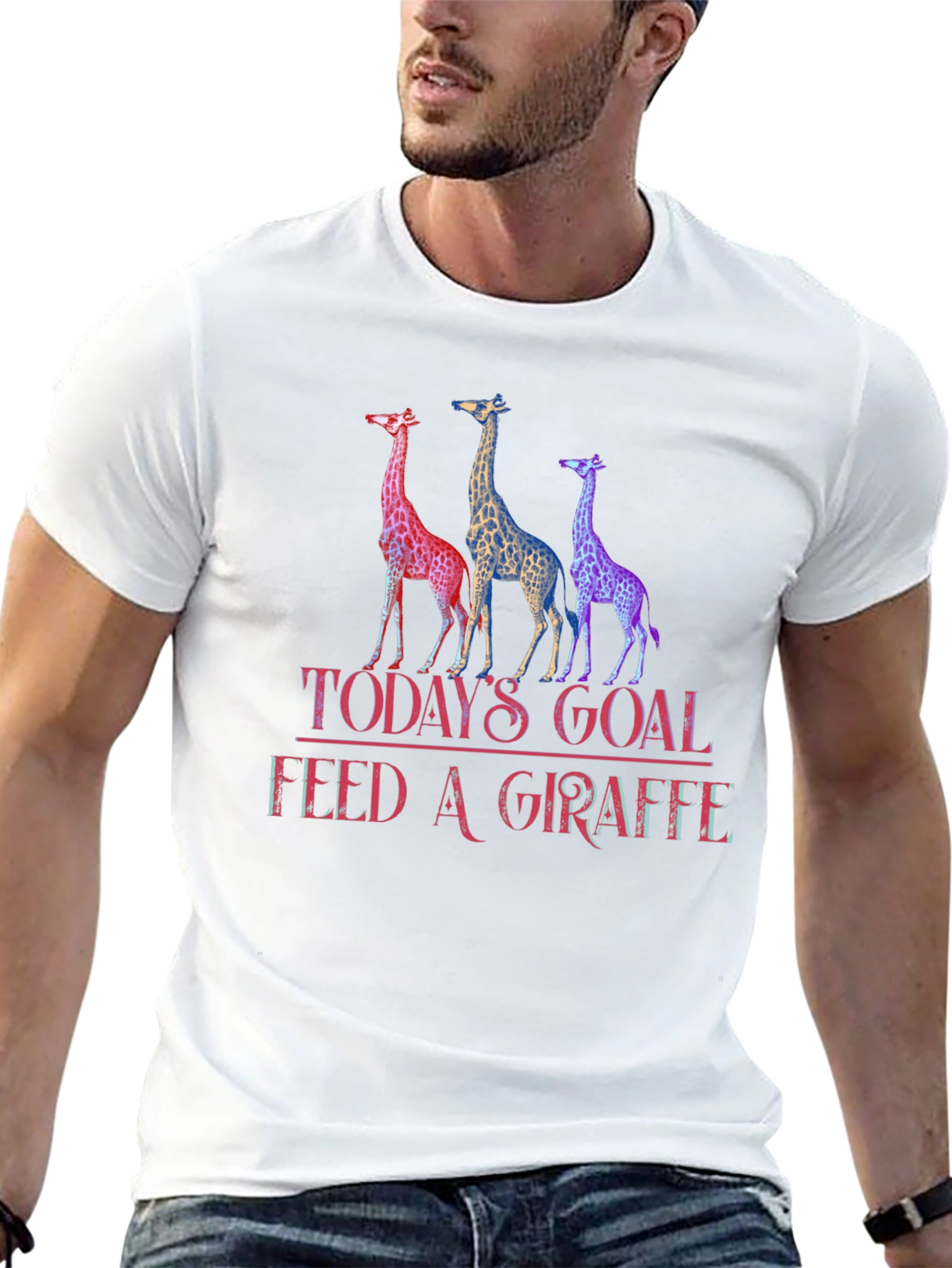 Todays Goal Feed A Giraffe T-Shirt