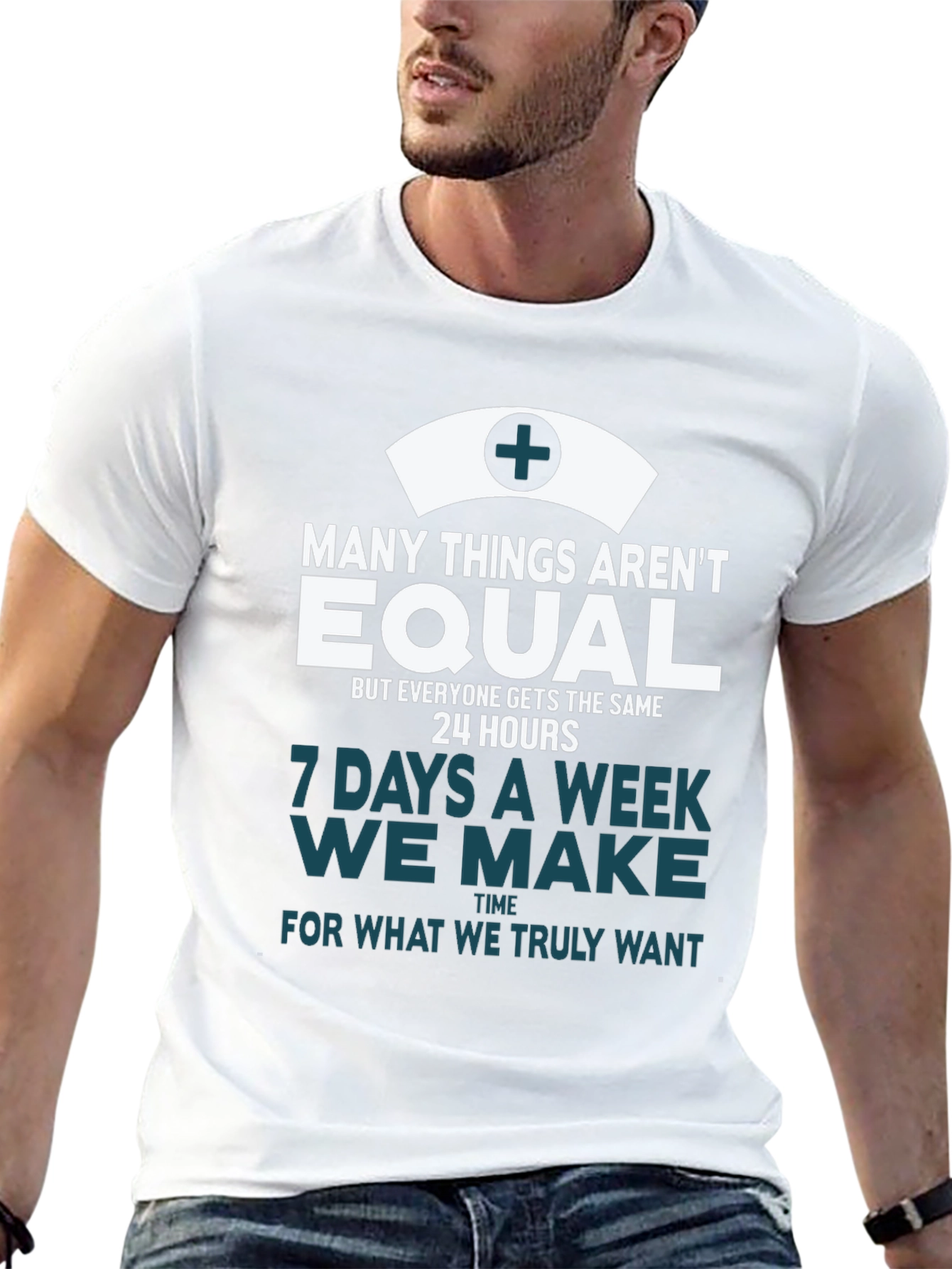 Nurse T-Shirt: Equal Time Truly Want