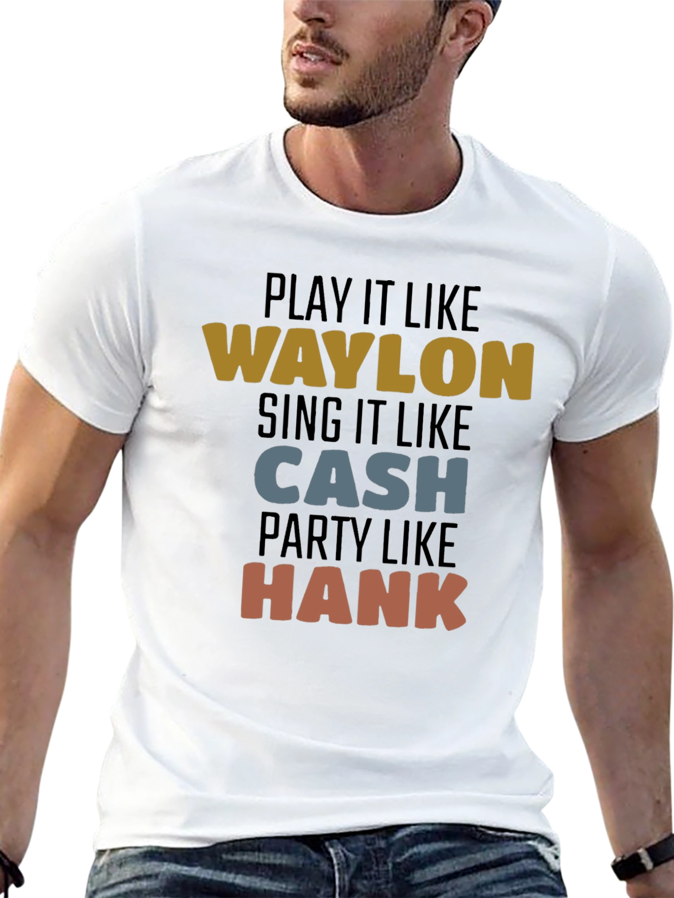 Play It Like Waylon T-Shirt