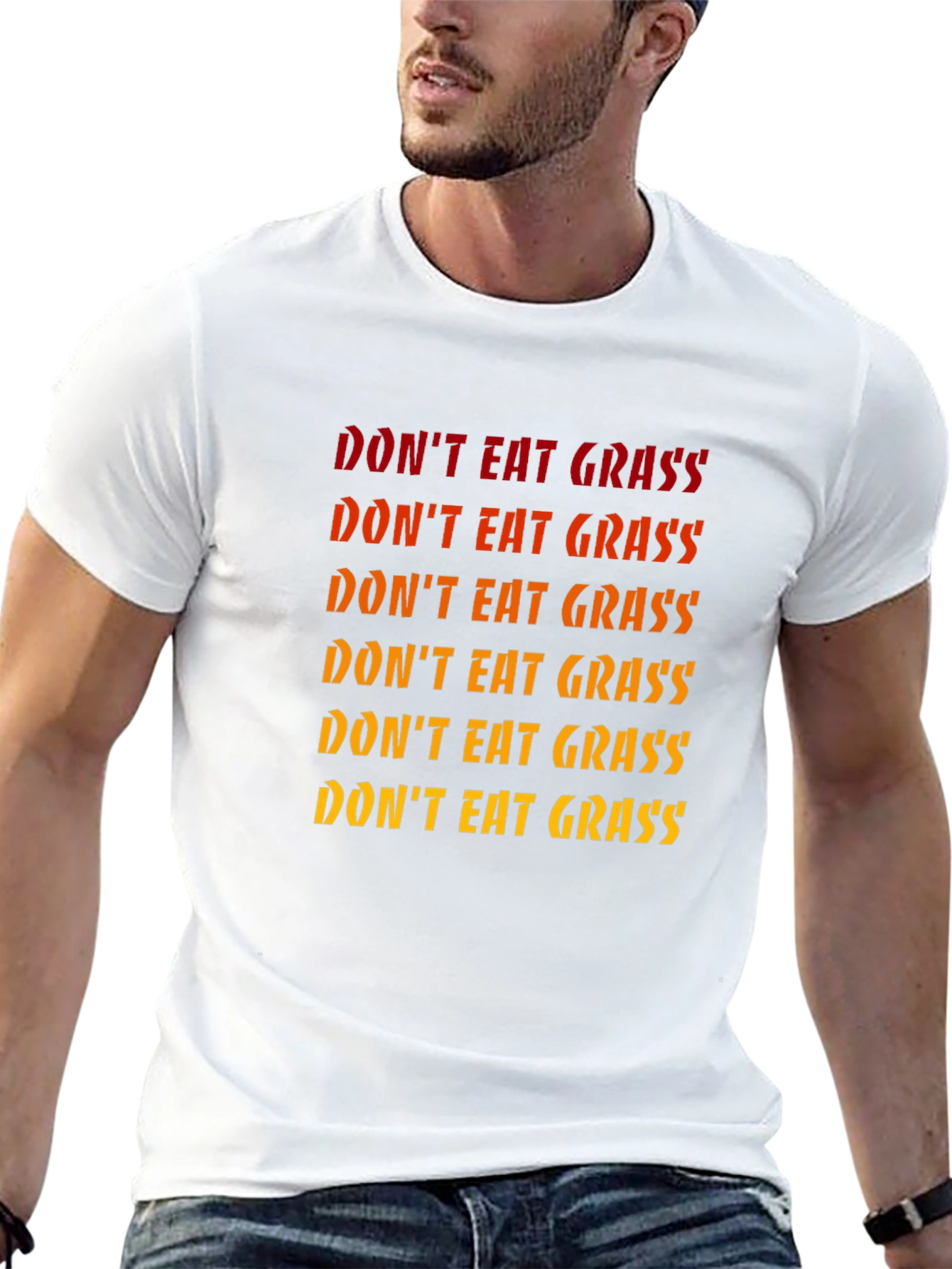 Dont Eat Grass Graphic T-Shirt