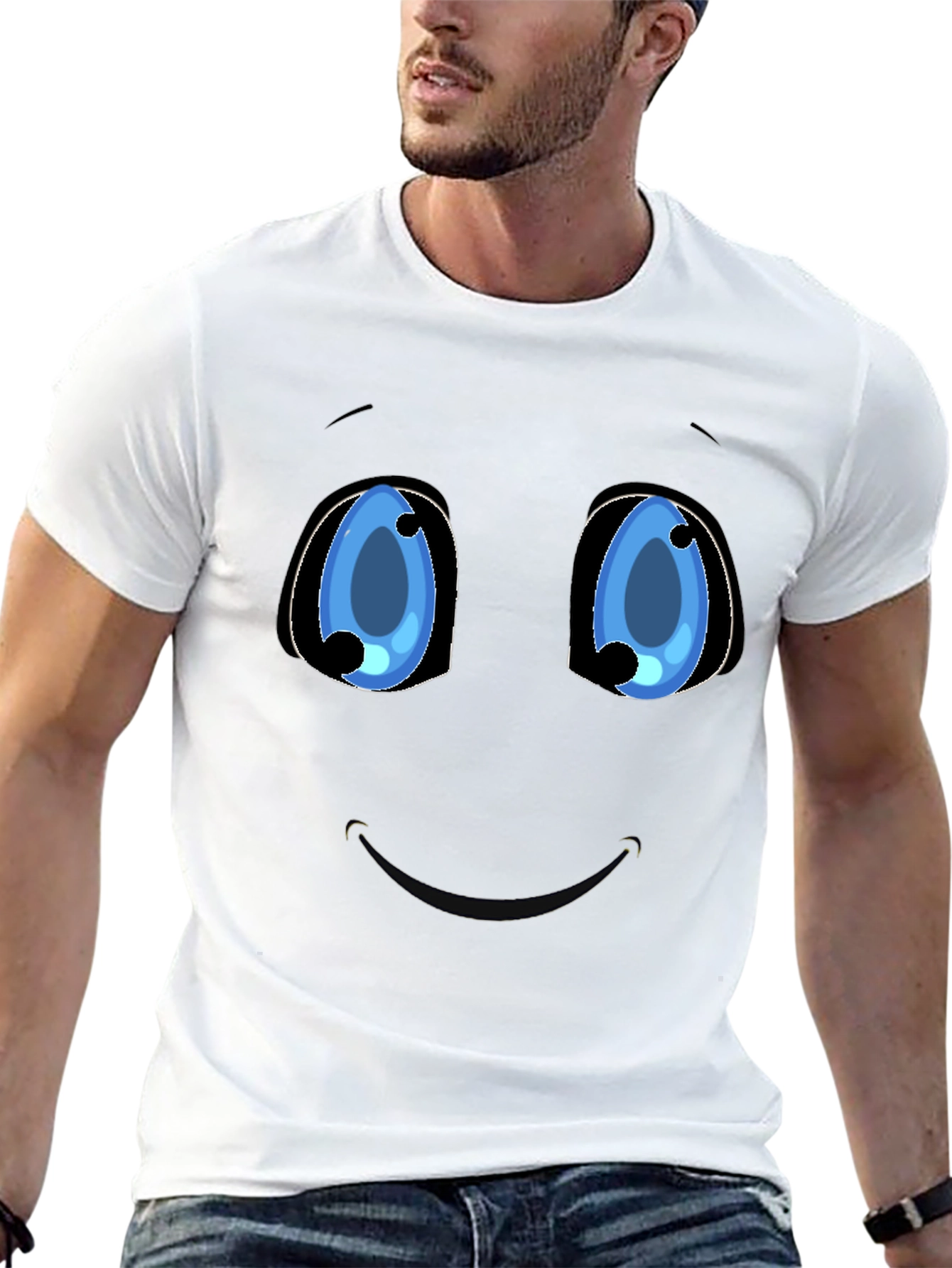 Funny Cartoon Eyes T-Shirt