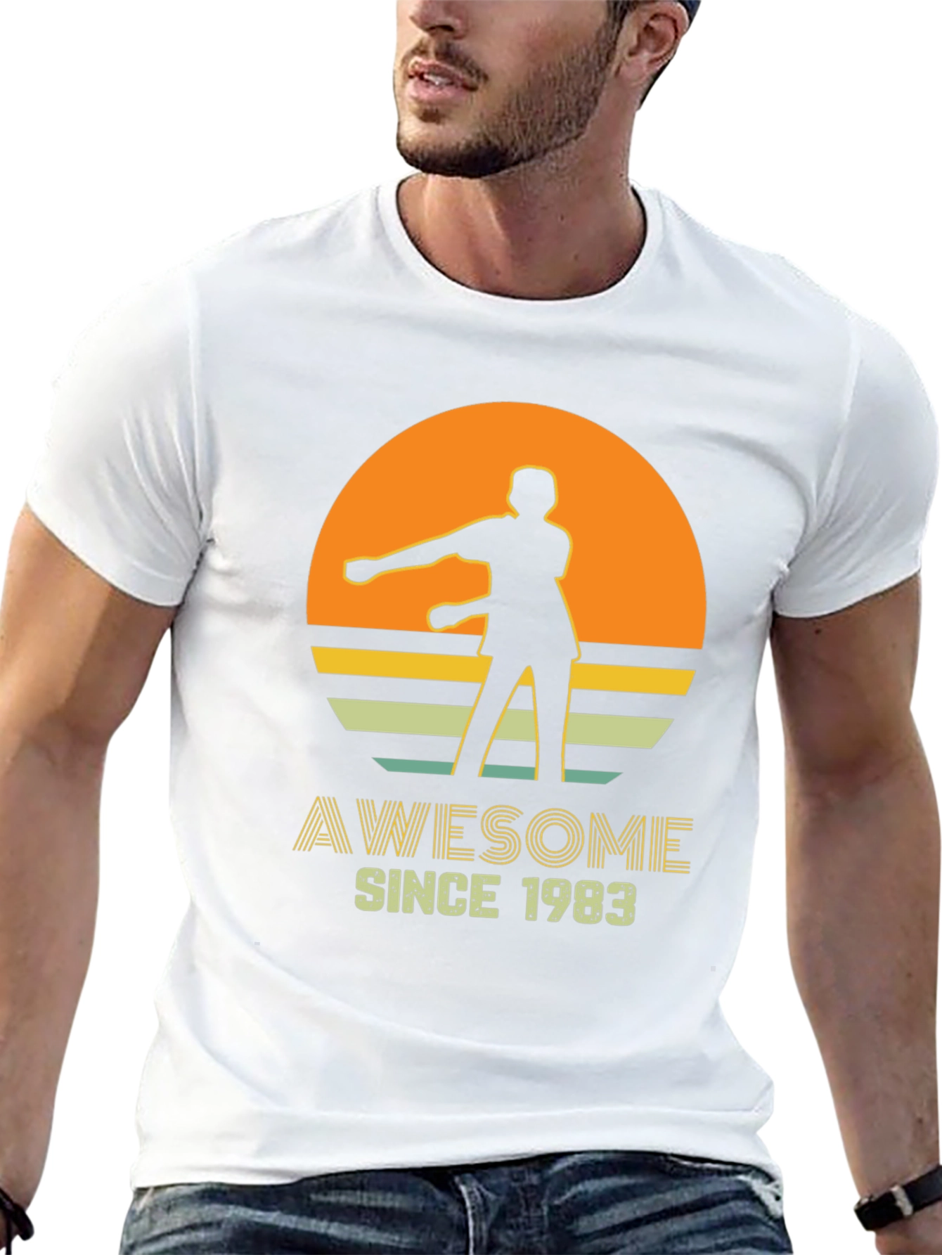 Awesome Since 1983 Retro Style T-Shirt