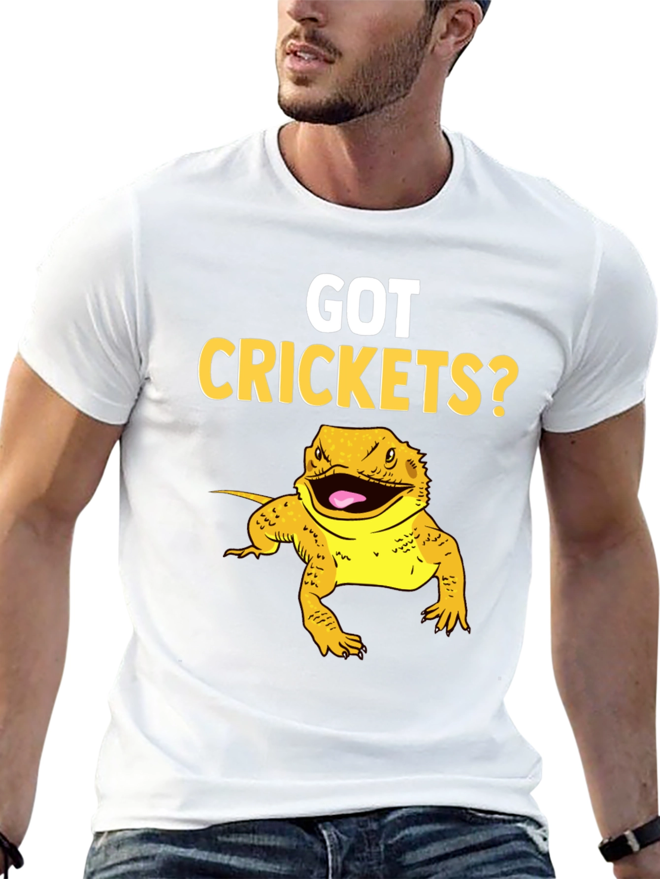 Got Crickets? Bearded Dragon Pet T-Shirt