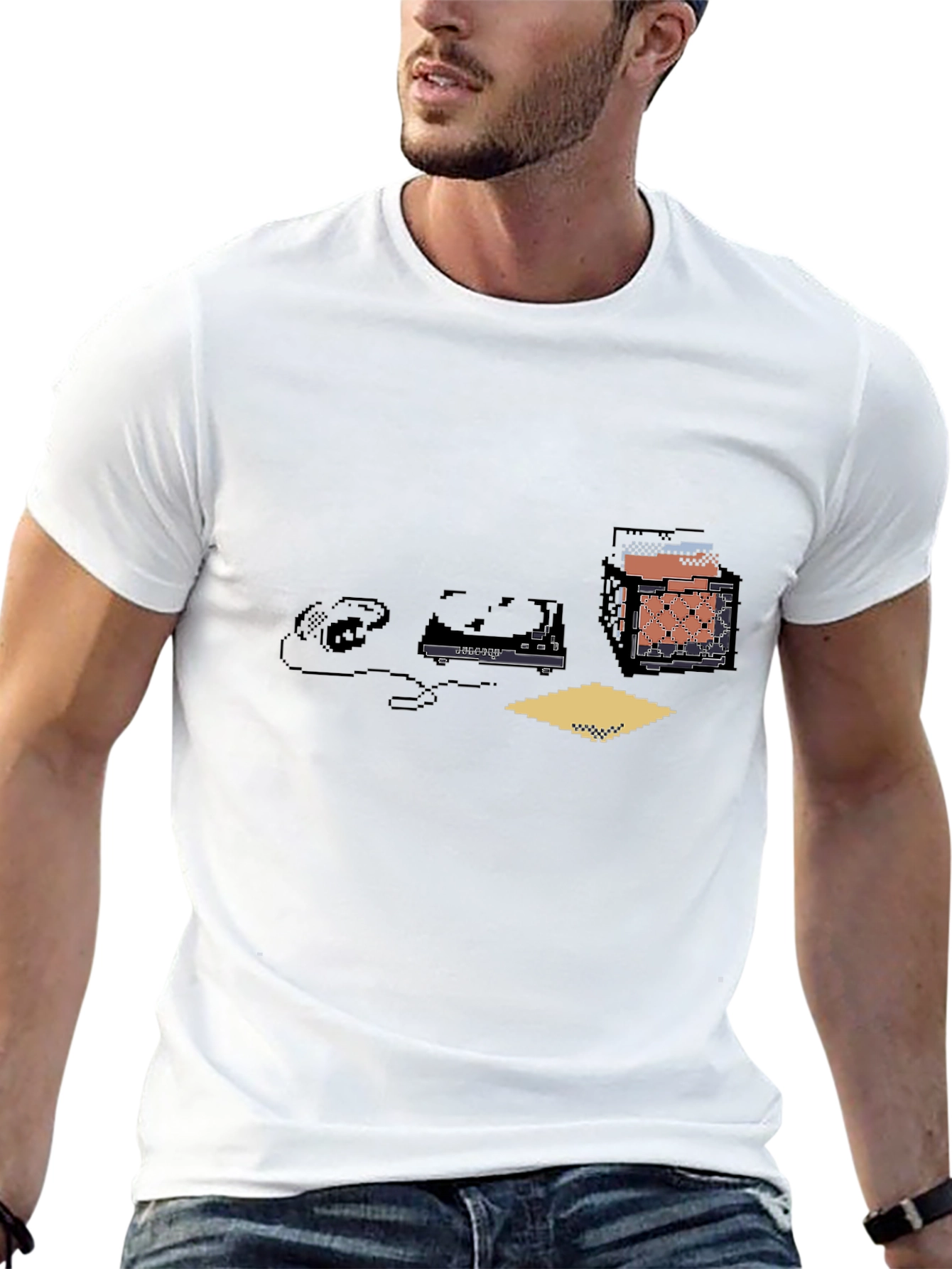 Pixel Art Gaming T-Shirt - Retro Gamer Style