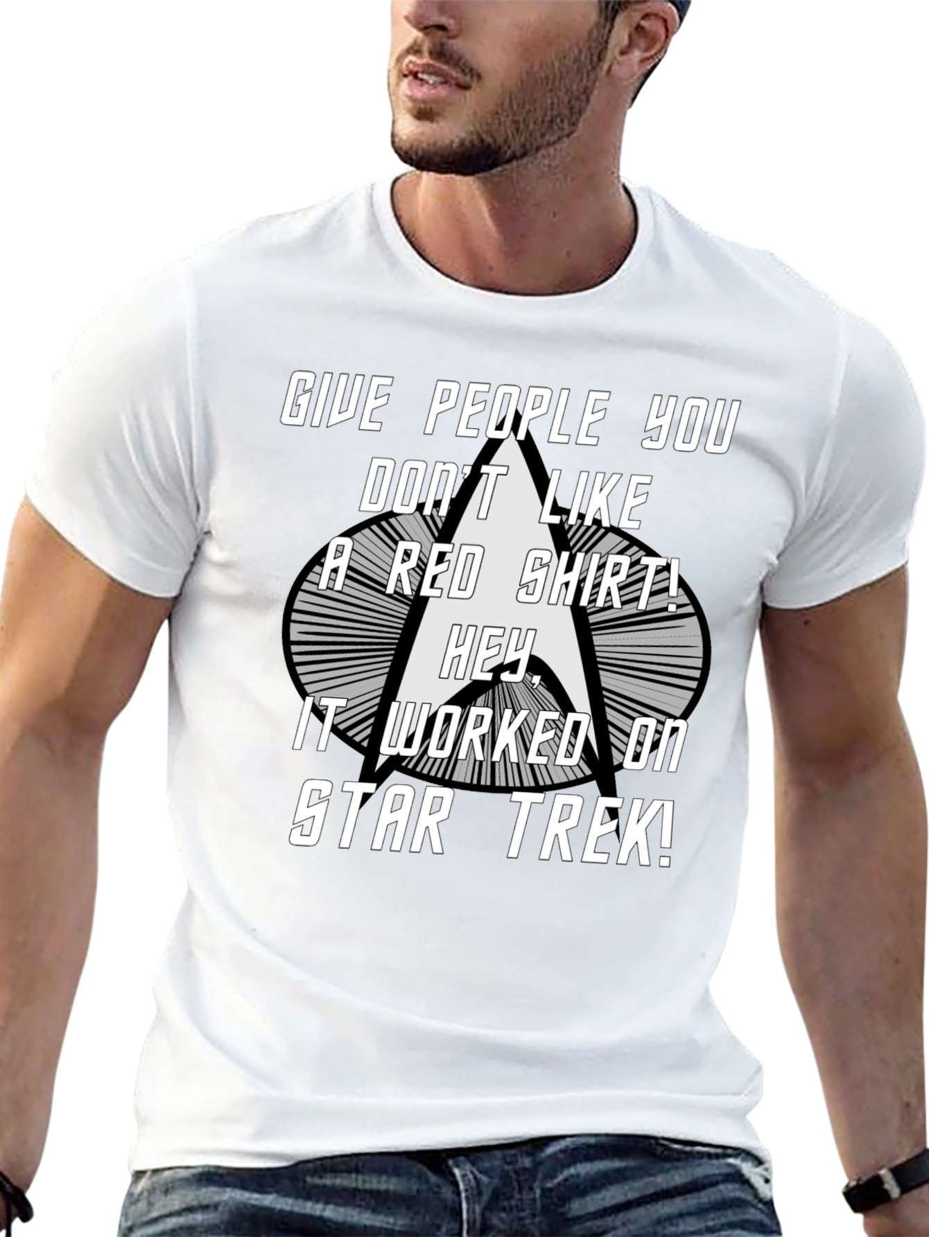 Star Trek Red Shirt T-Shirt - Funny Geek Tee