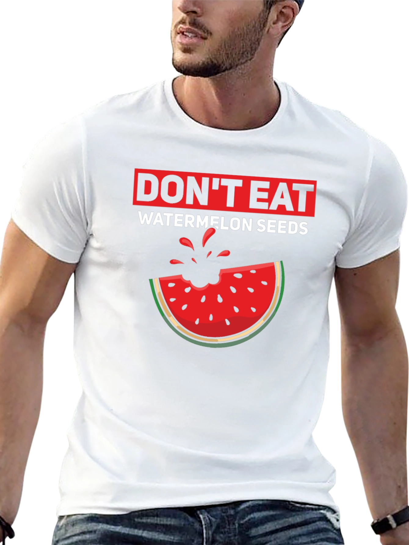 Dont Eat Watermelon Seeds Graphic T-Shirt